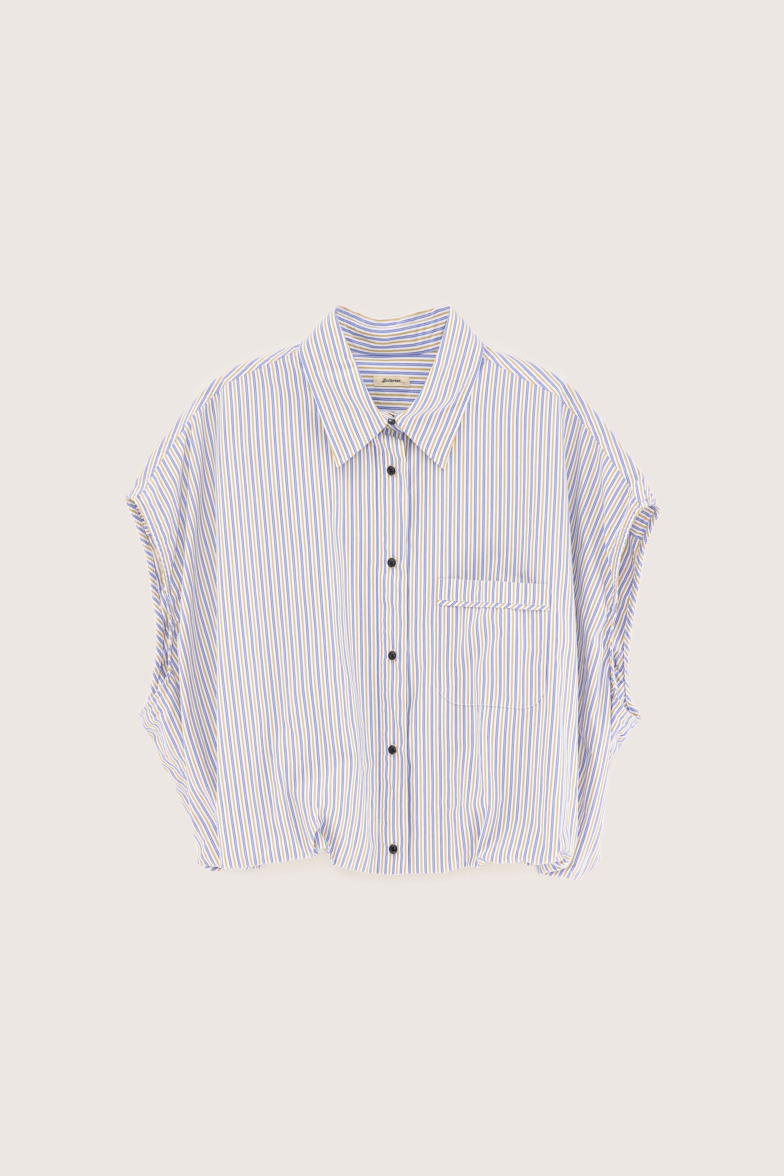 Chemise cropped Greg (251 / W / STRIPE Q)