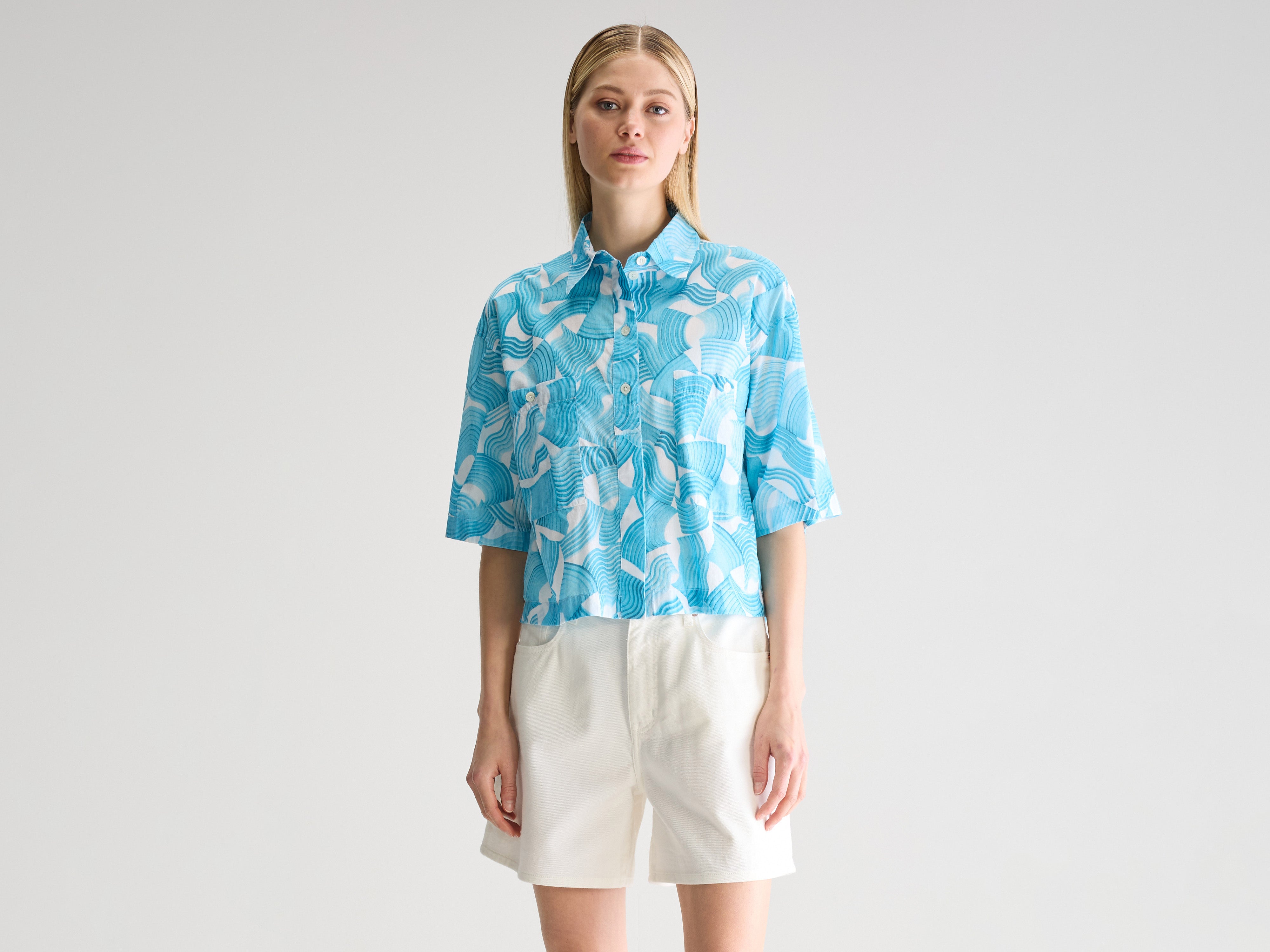Chemise à manches courtes Franky (251 / W / COMBO B)