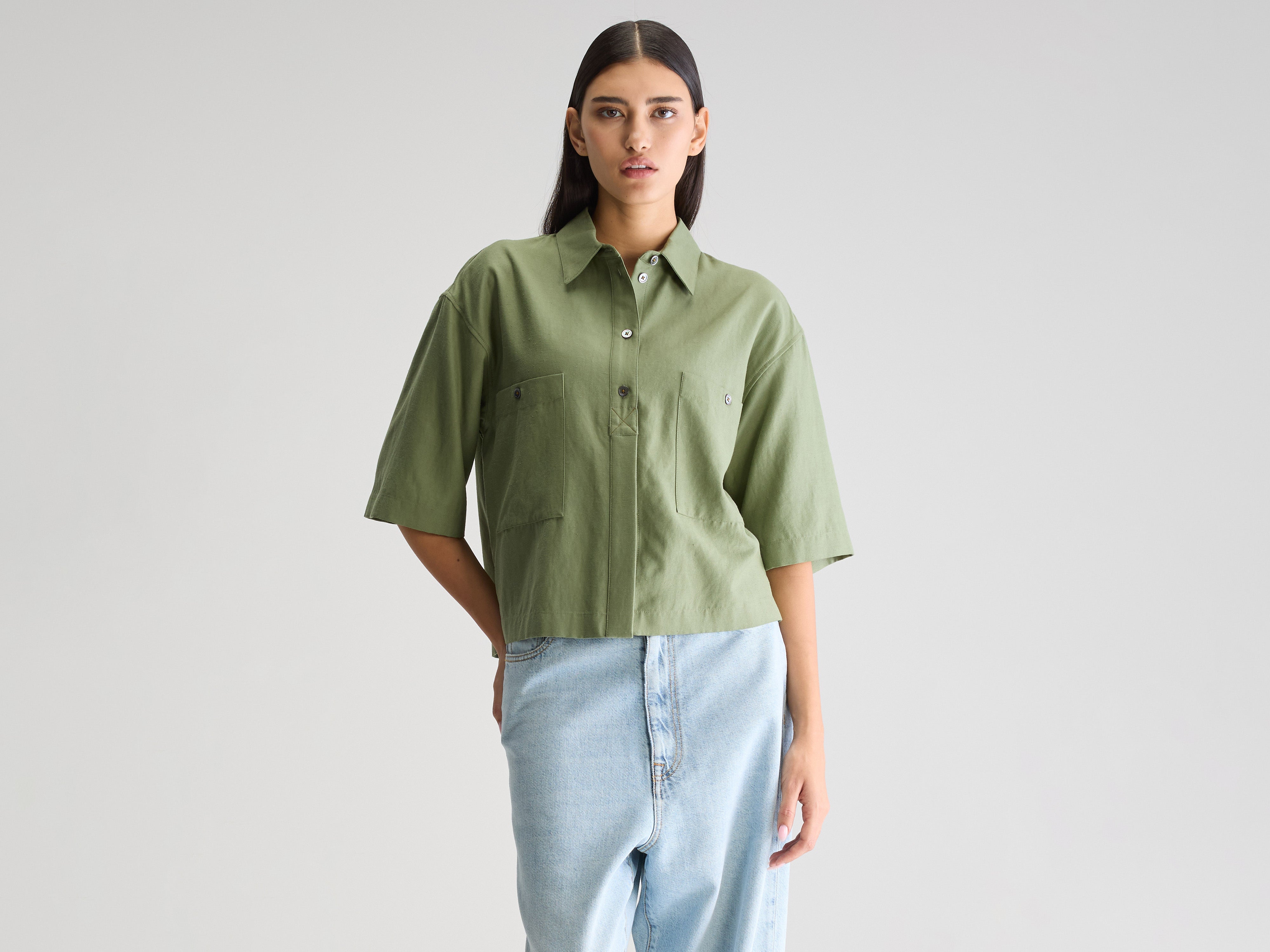 Chemise à manches courtes Franky (251 / W / JEEP)