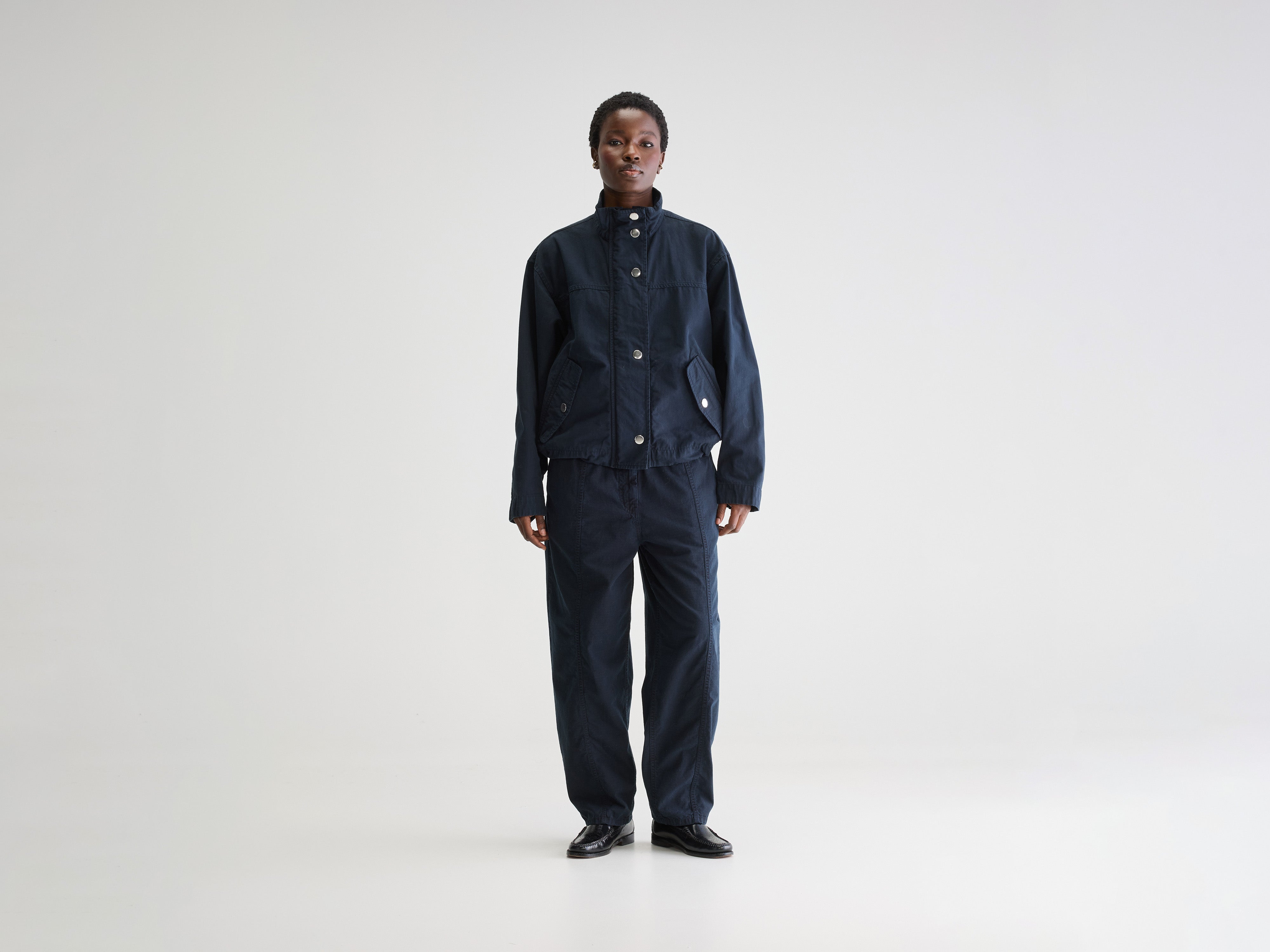 Wild relaxed jacket (251 / W / NAVY)