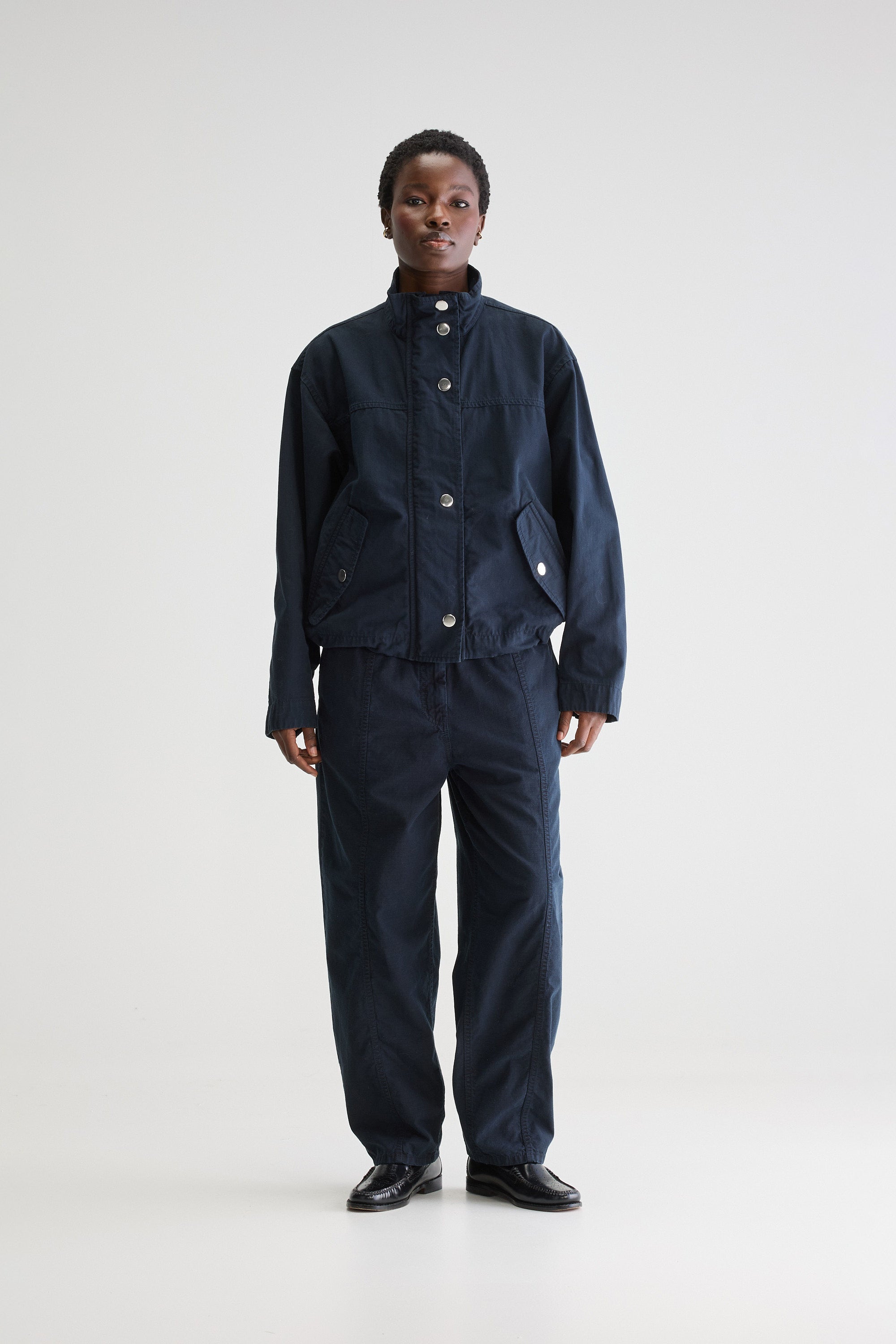 Wild Relaxed Jacket - Navy For Women | Bellerose