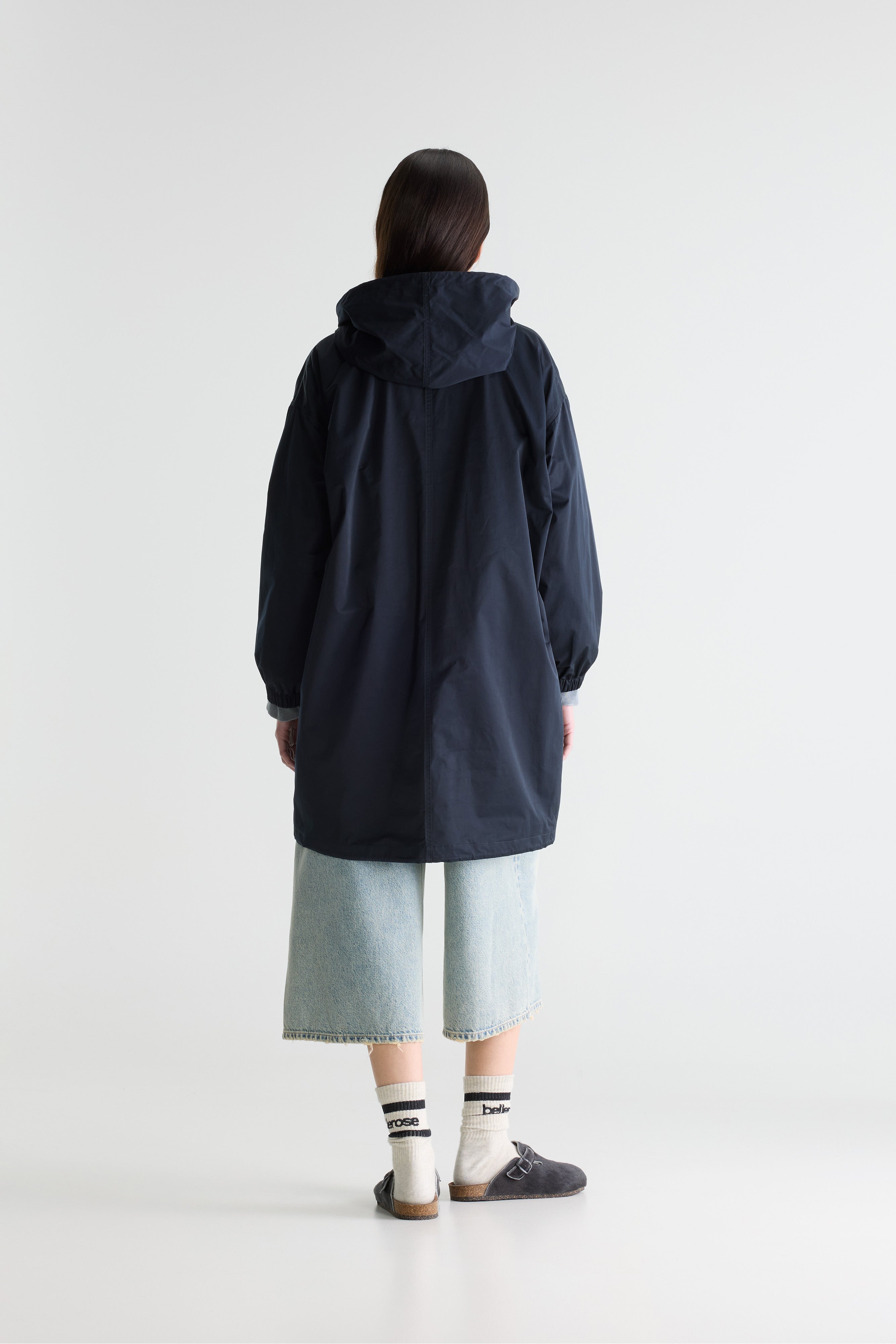 Laos hooded parka (242 / W / NAVY)