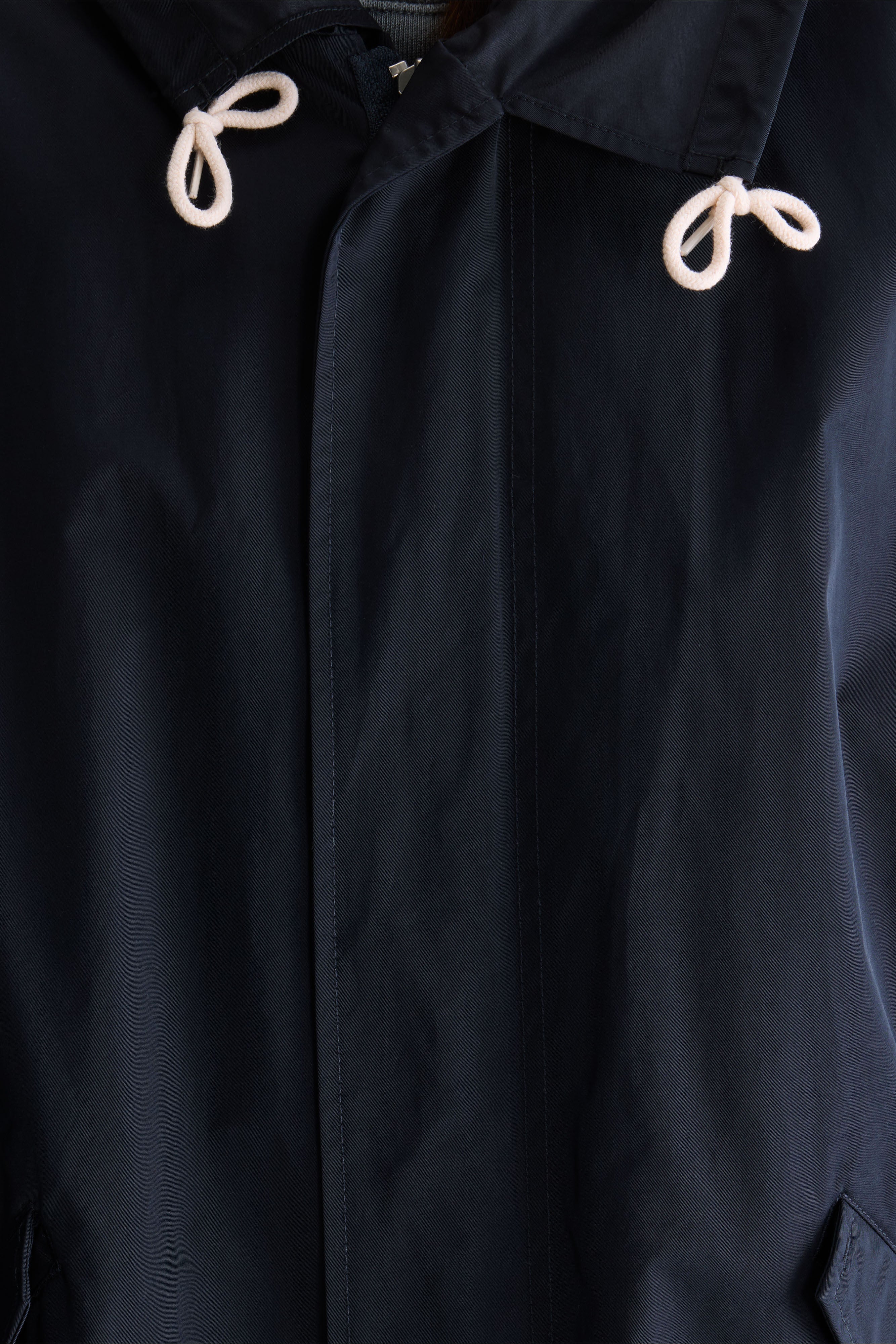 Laos hooded parka (242 / W / NAVY)