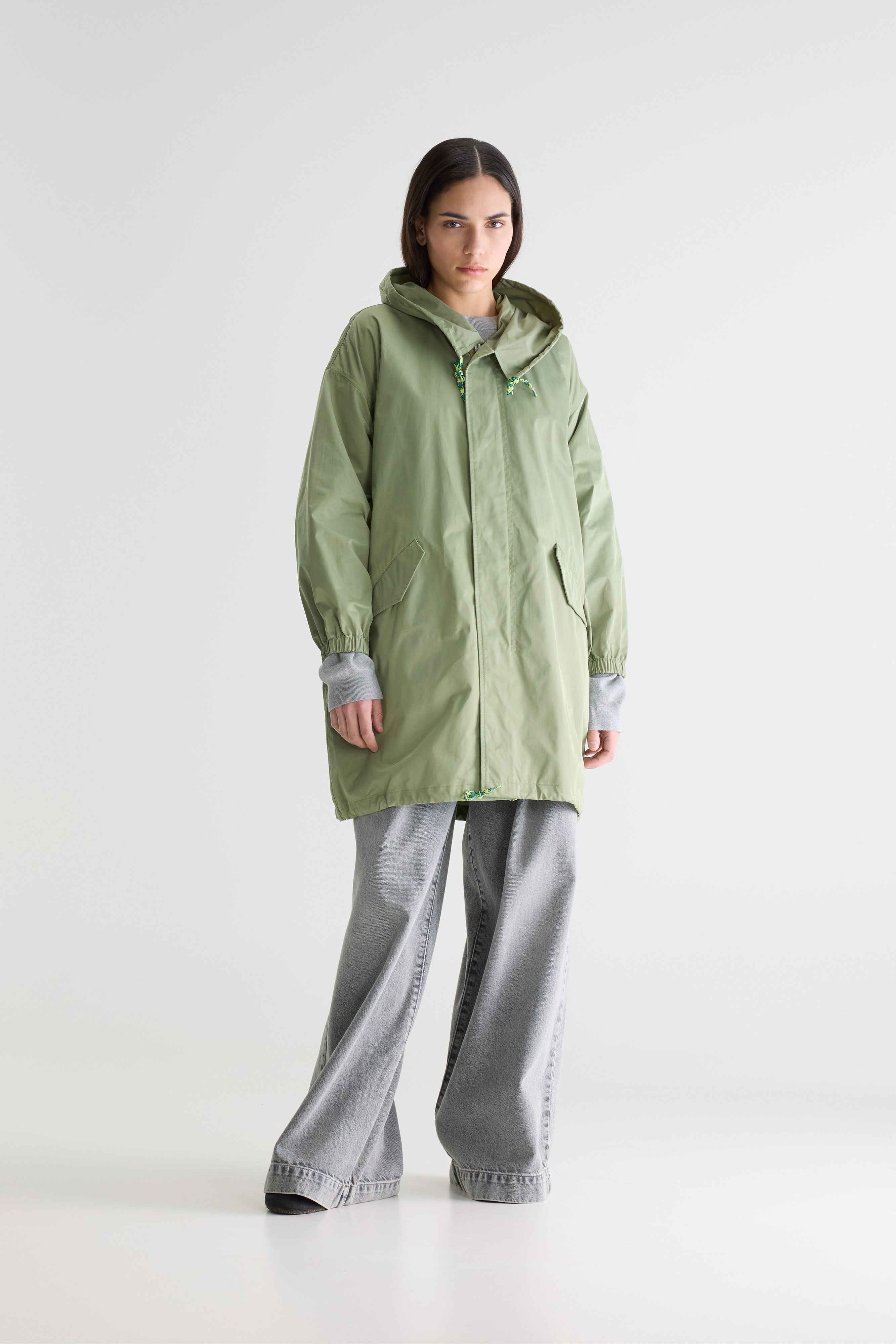 Laos hooded parka (242 / W / THYM)