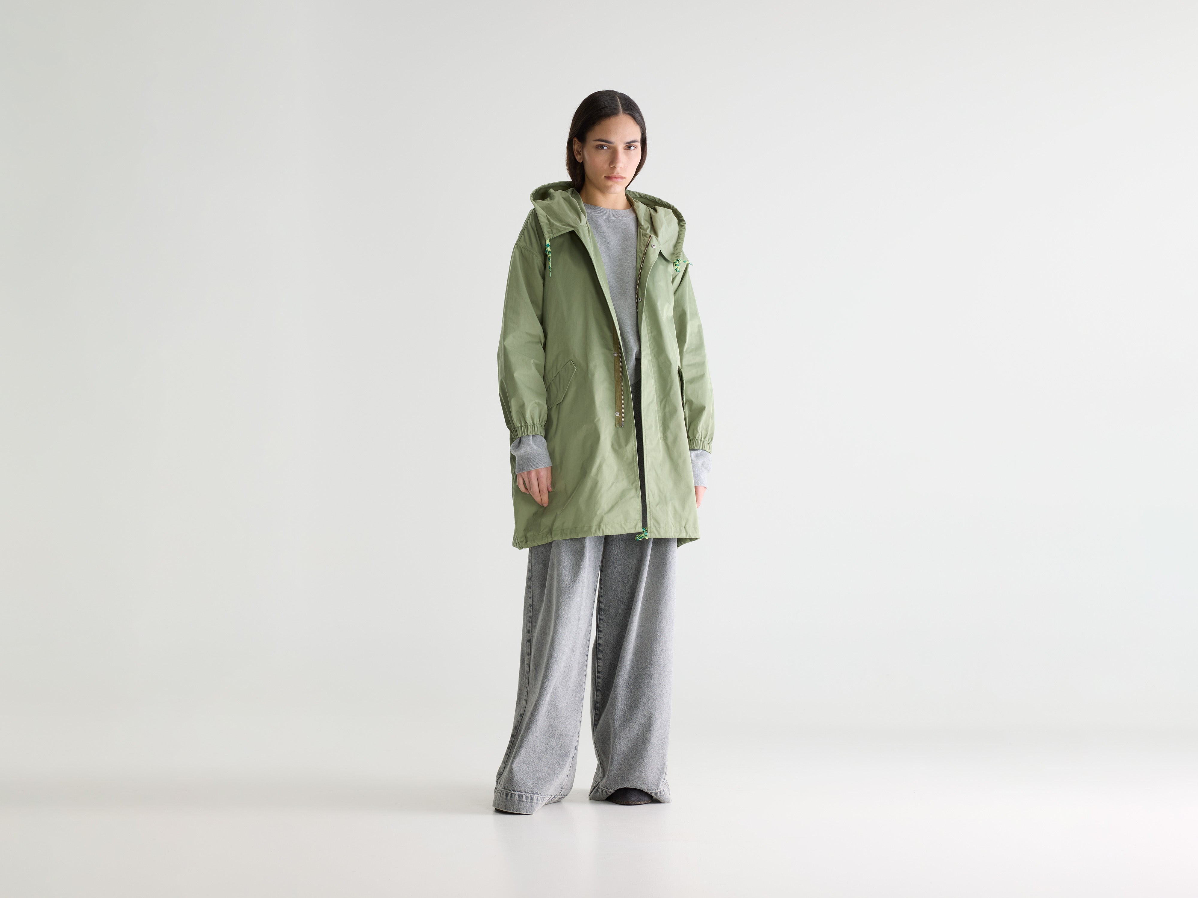 Laos hooded parka (242 / W / THYM)