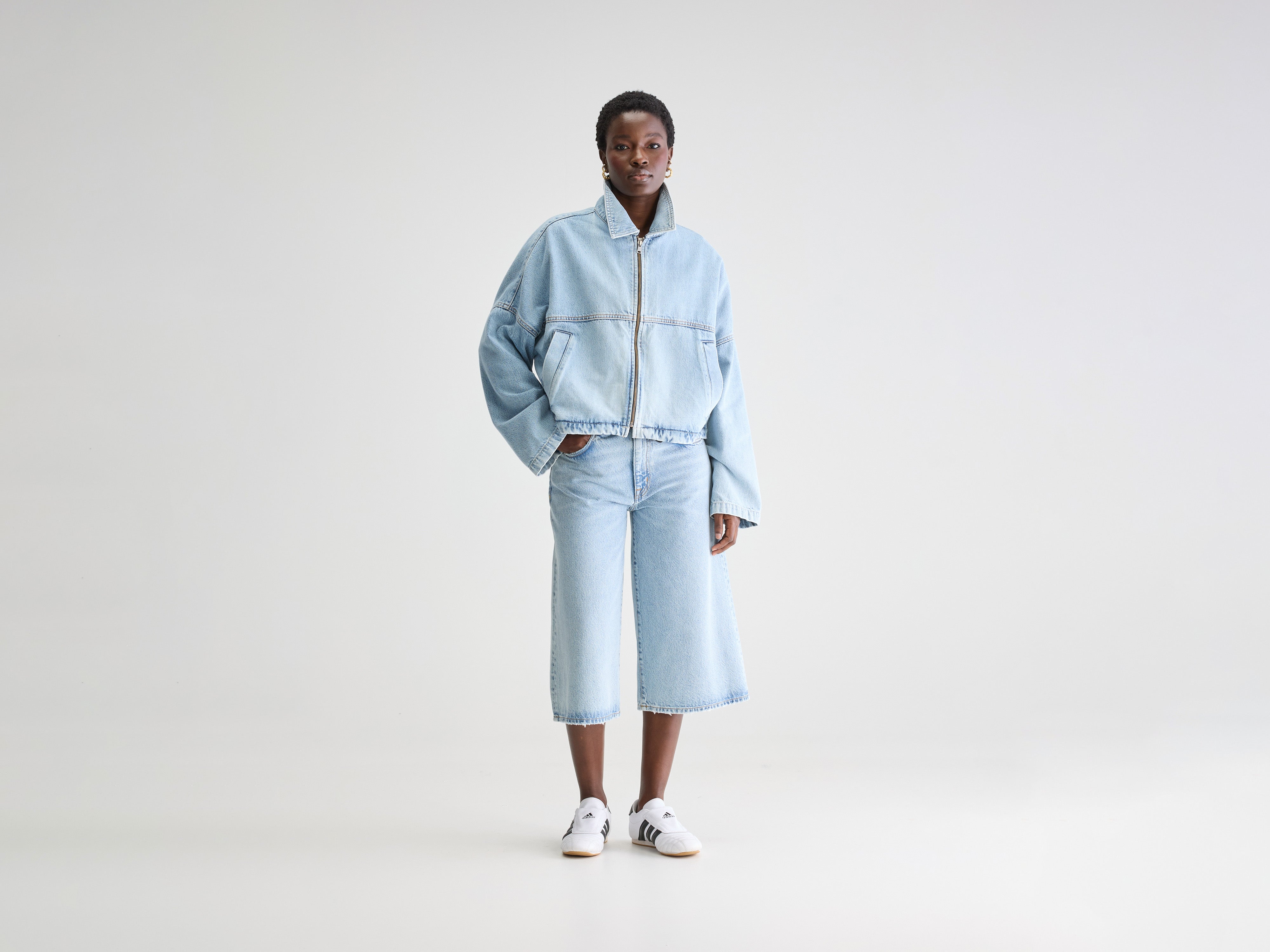 Gayle jacket (251 / W / LT BLUE BLEACH)