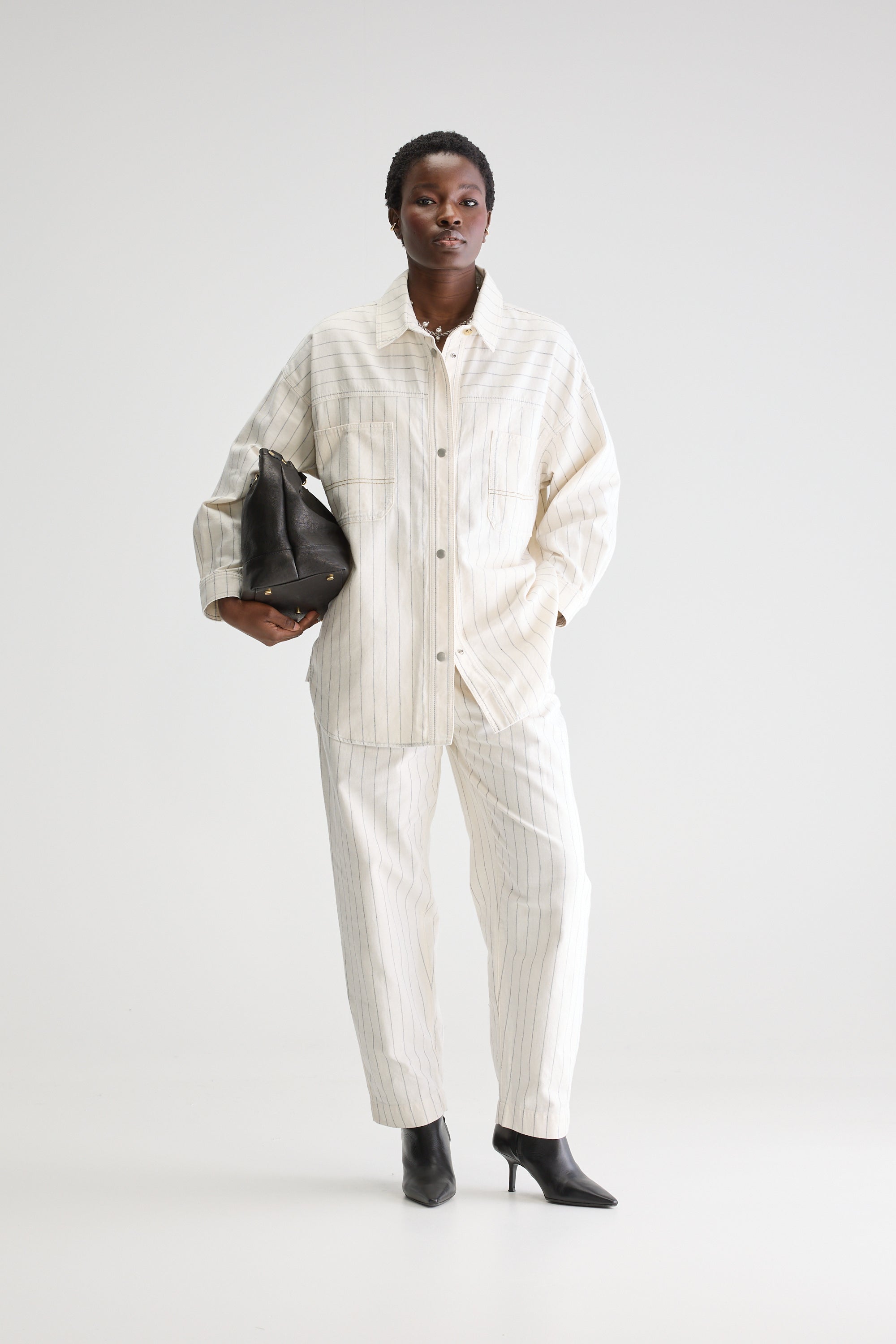 Guru Overshirt - Blue shirt / Chalk Für Women | Bellerose