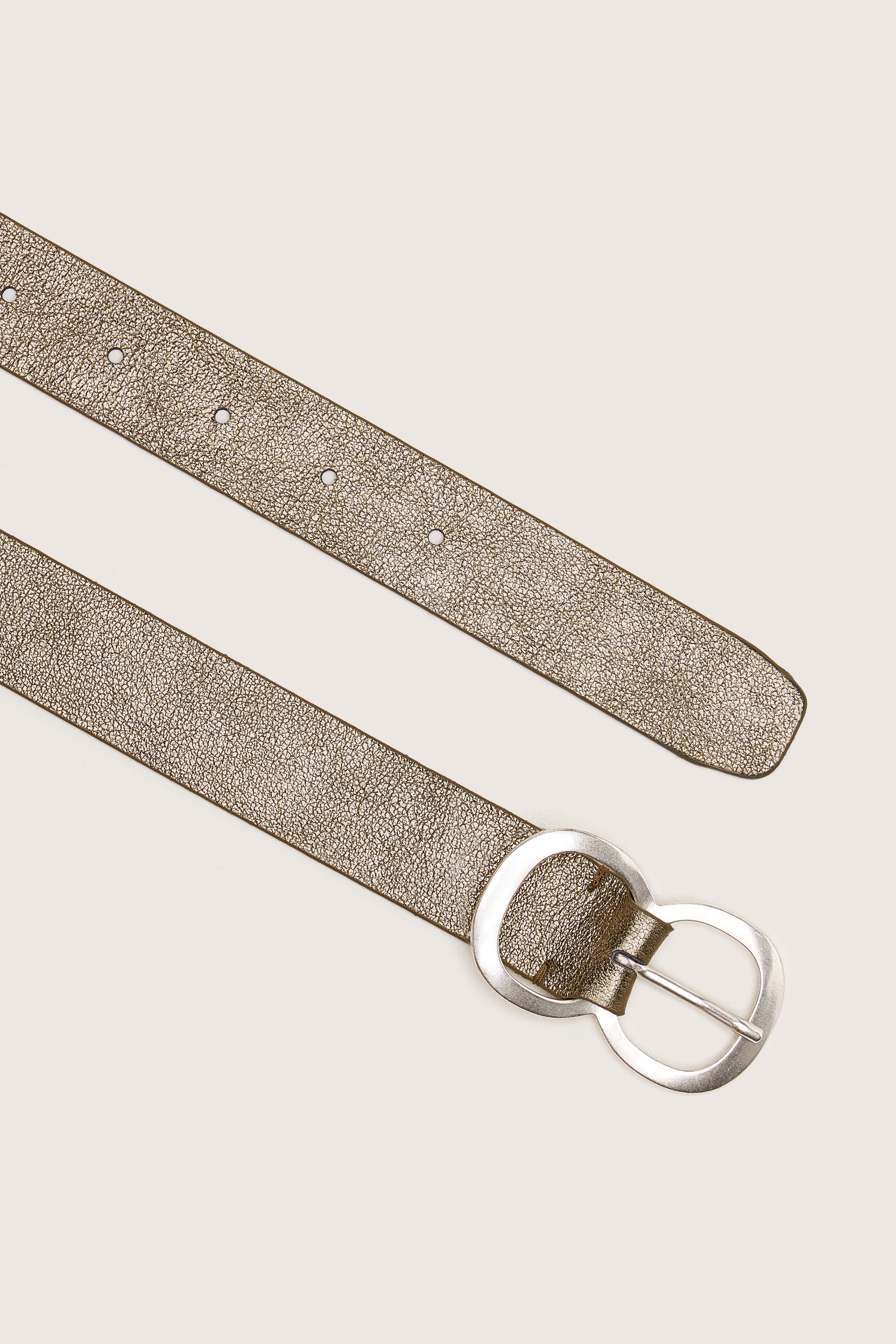 Sabas leren riem (251 / W / DARK ROAST)