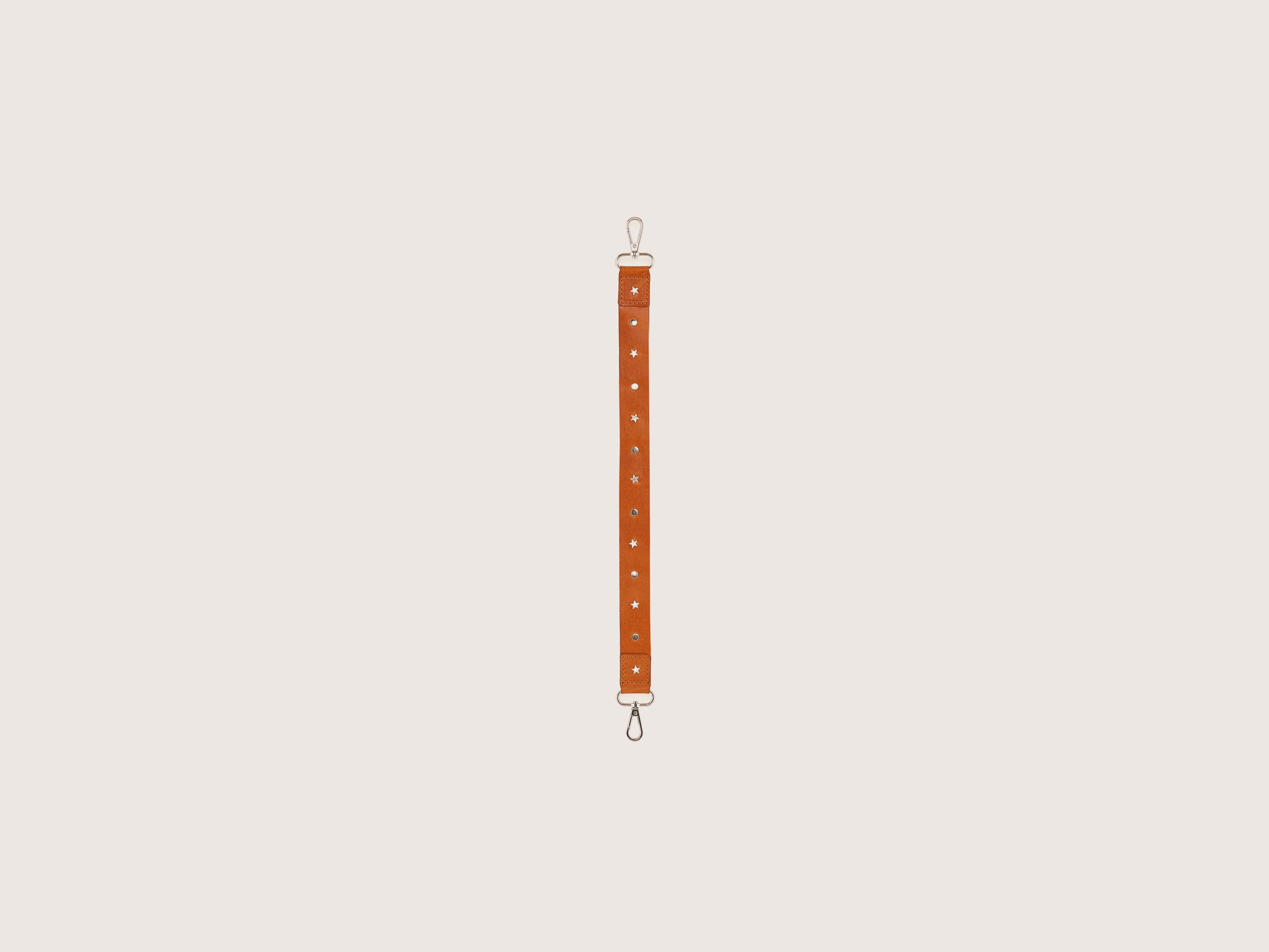 Sogka adjustable leather strap (251 / W / COGNAC)