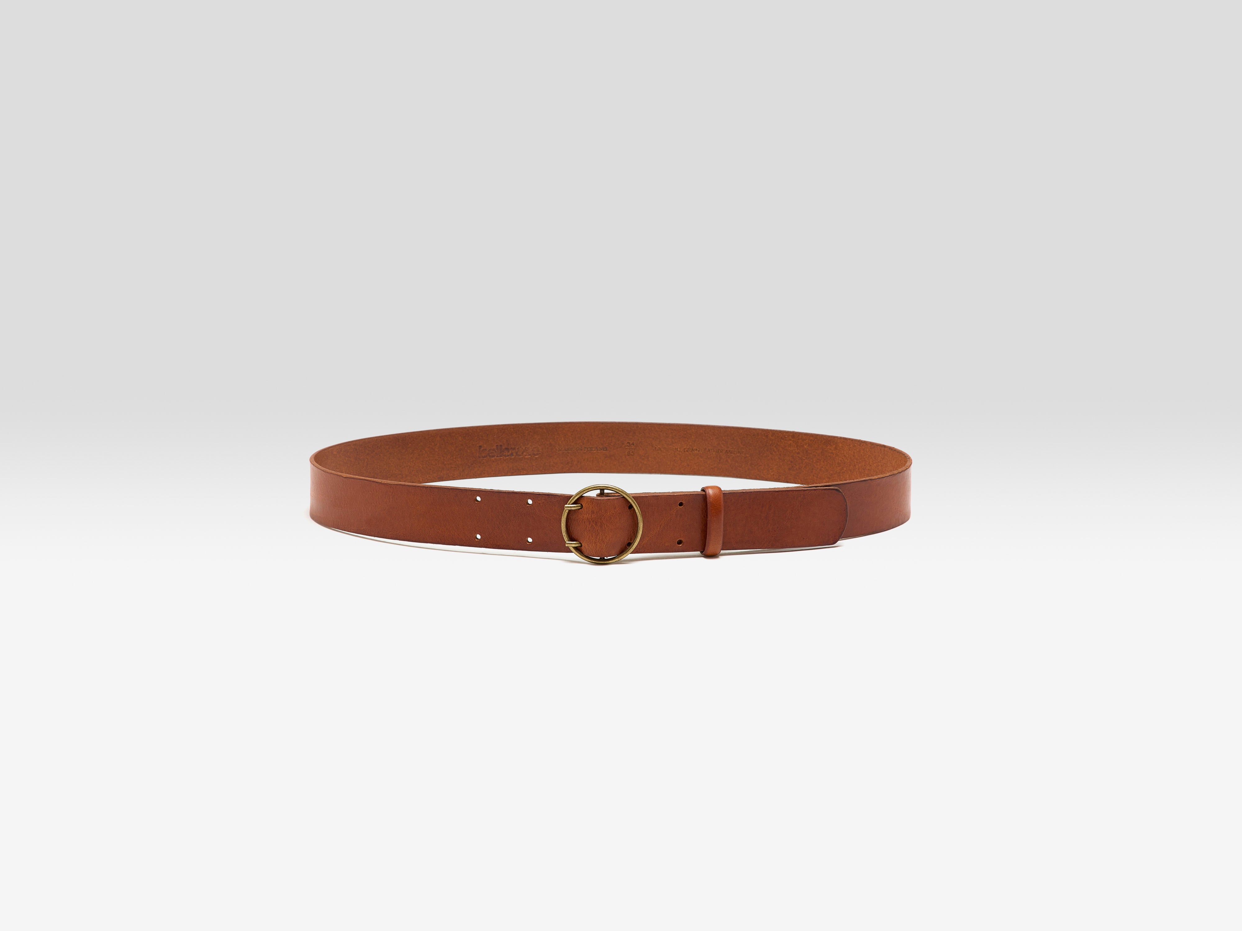 Selya leather belt (251 / W / COGNAC)