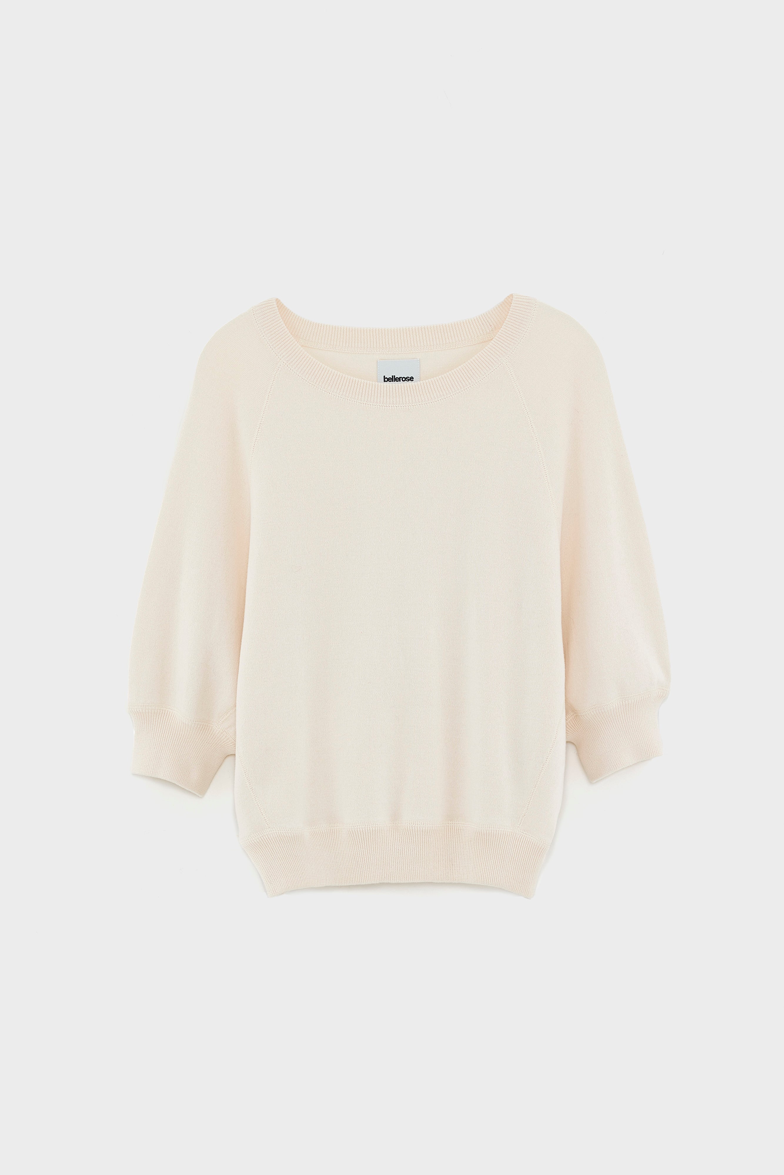 Anglet crew-neck sweater (242 / W / MILKY WAY)