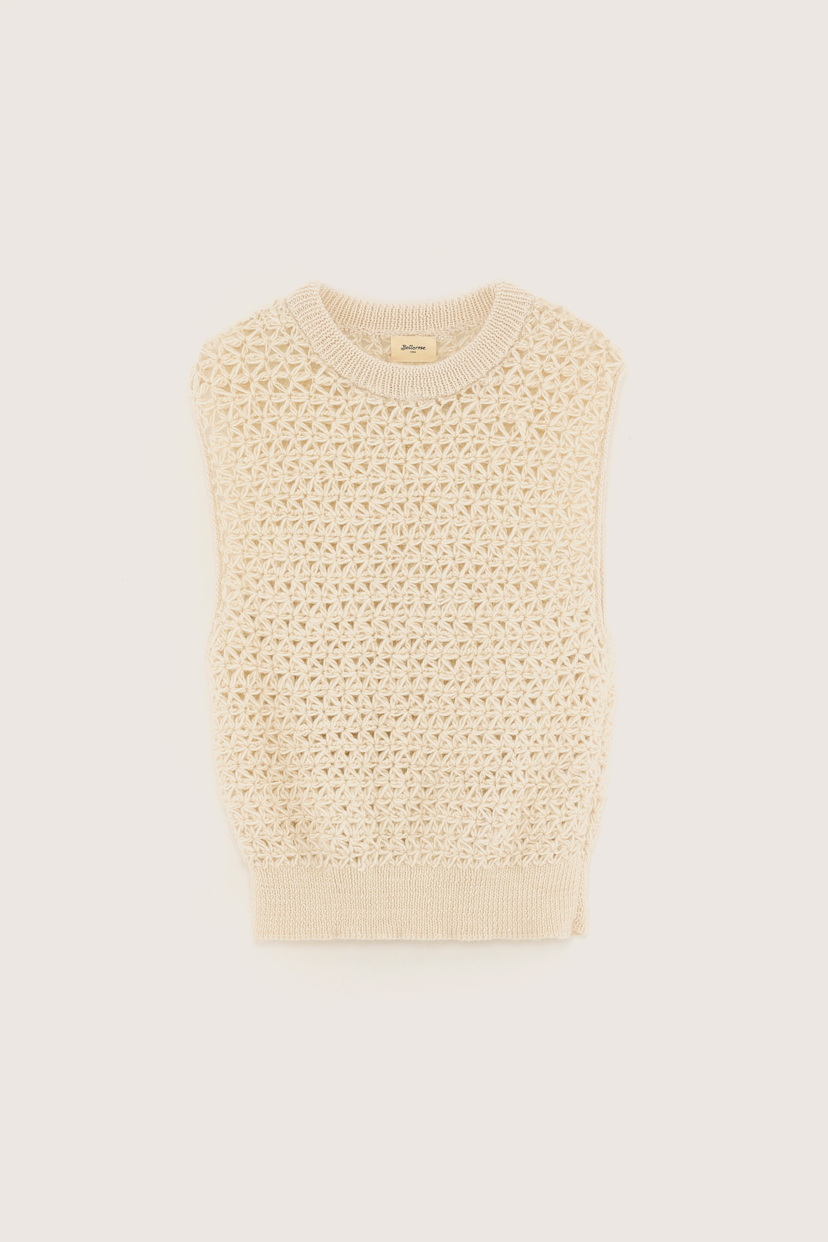 Débardeur en maille Moony (251 / W / TOFU)