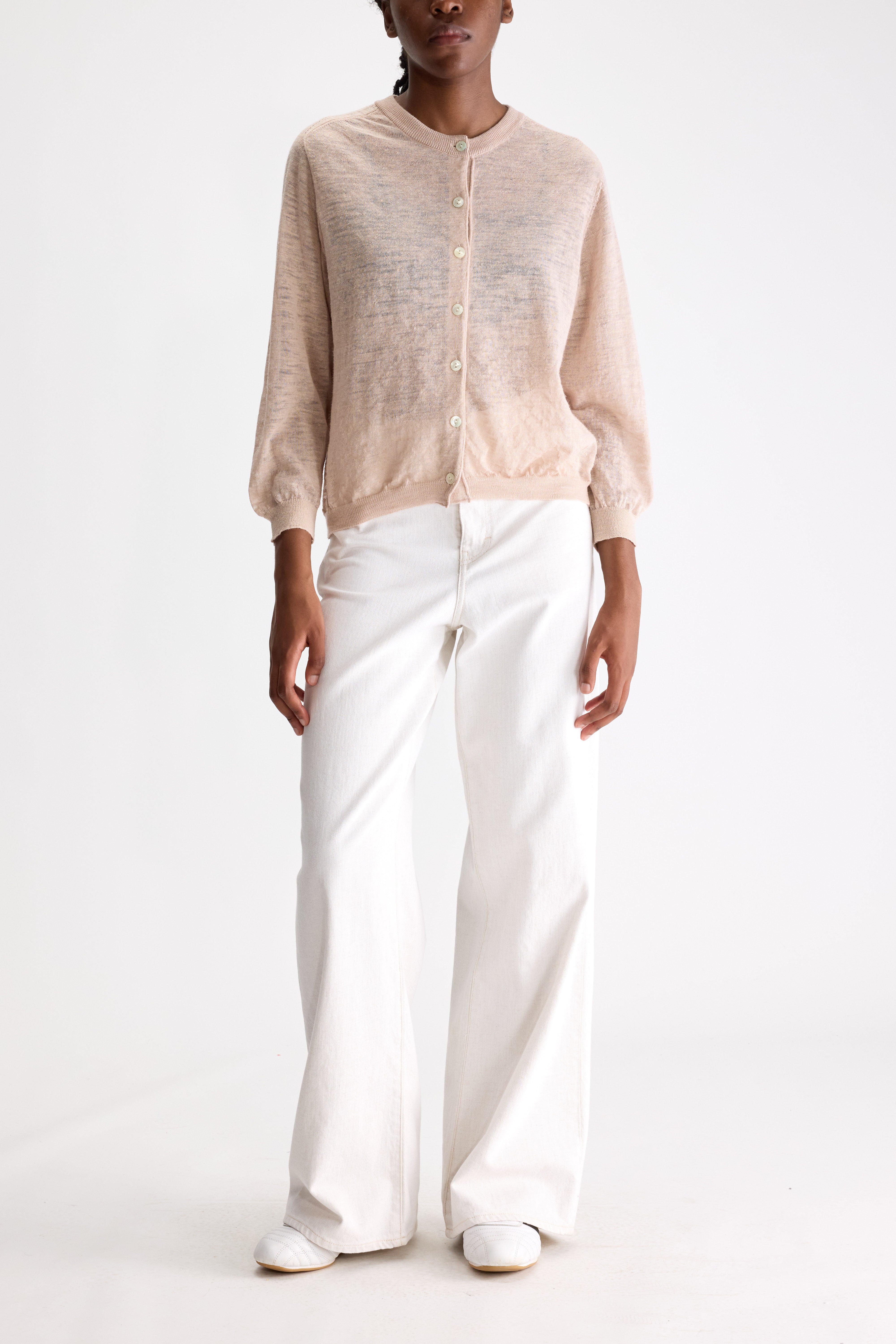 Neeta classic cardigan (251 / W / ROSE)