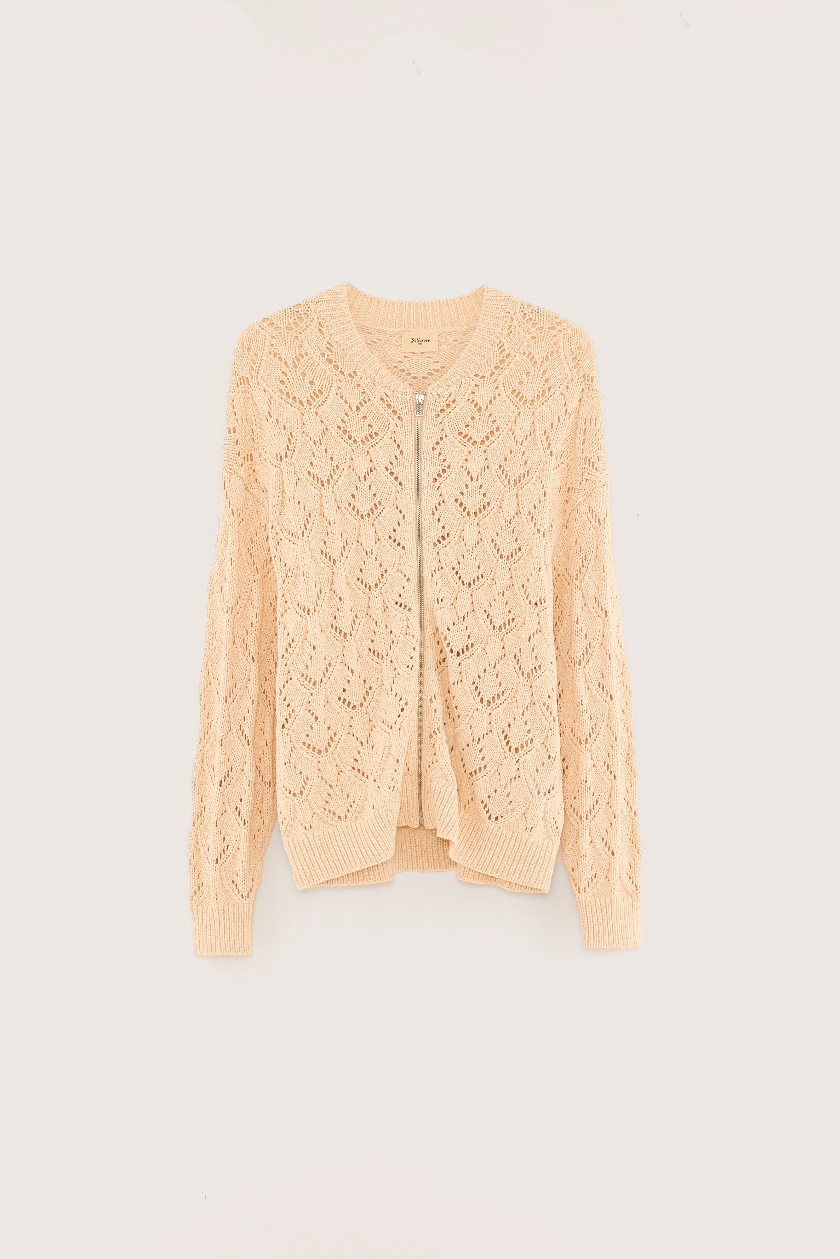 Cardigan zippé Allady (251 / W / IVORY)