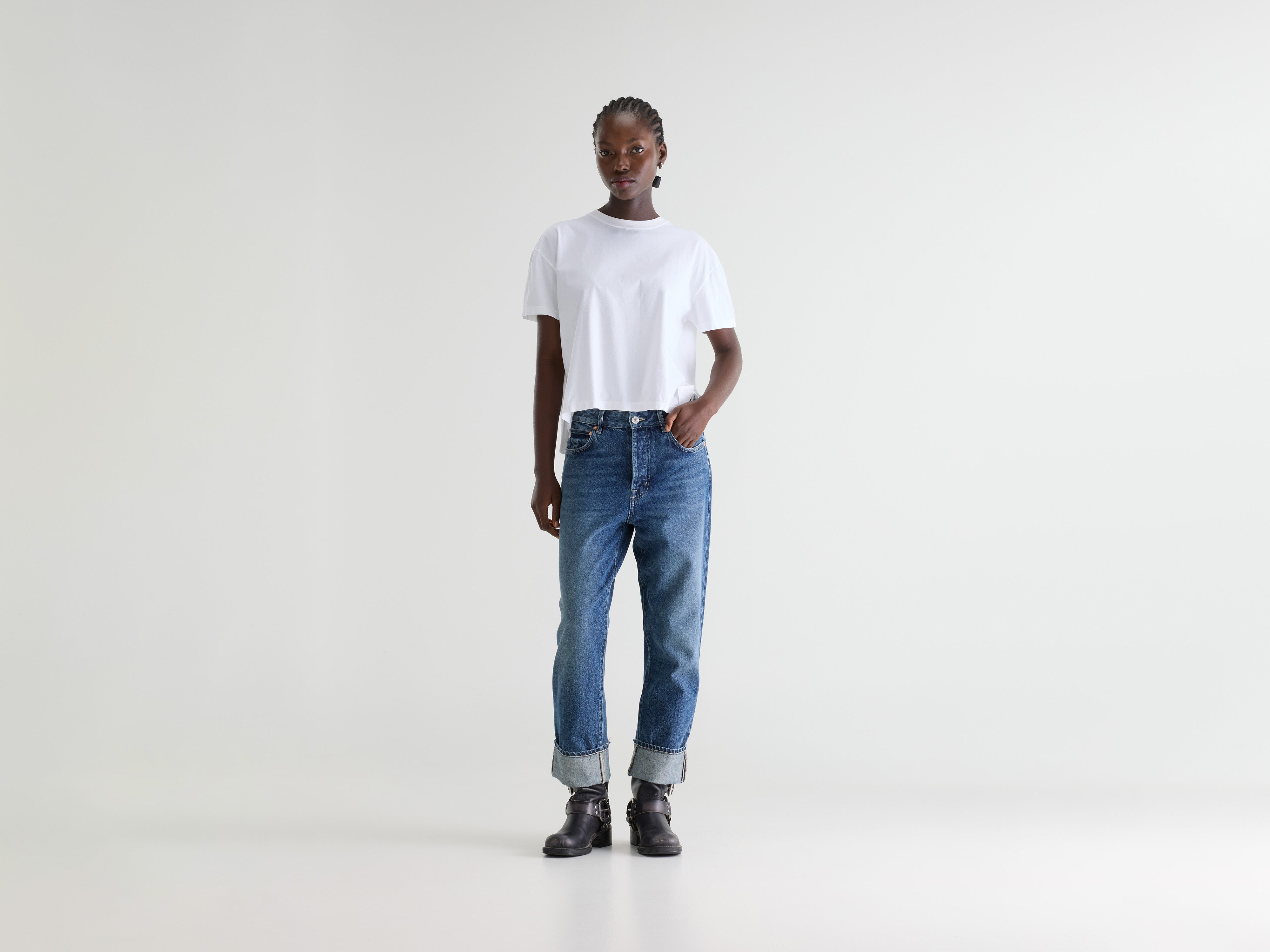 Denim N. 46 wide jeans (252 / W / VINTAGE MD BLUE)