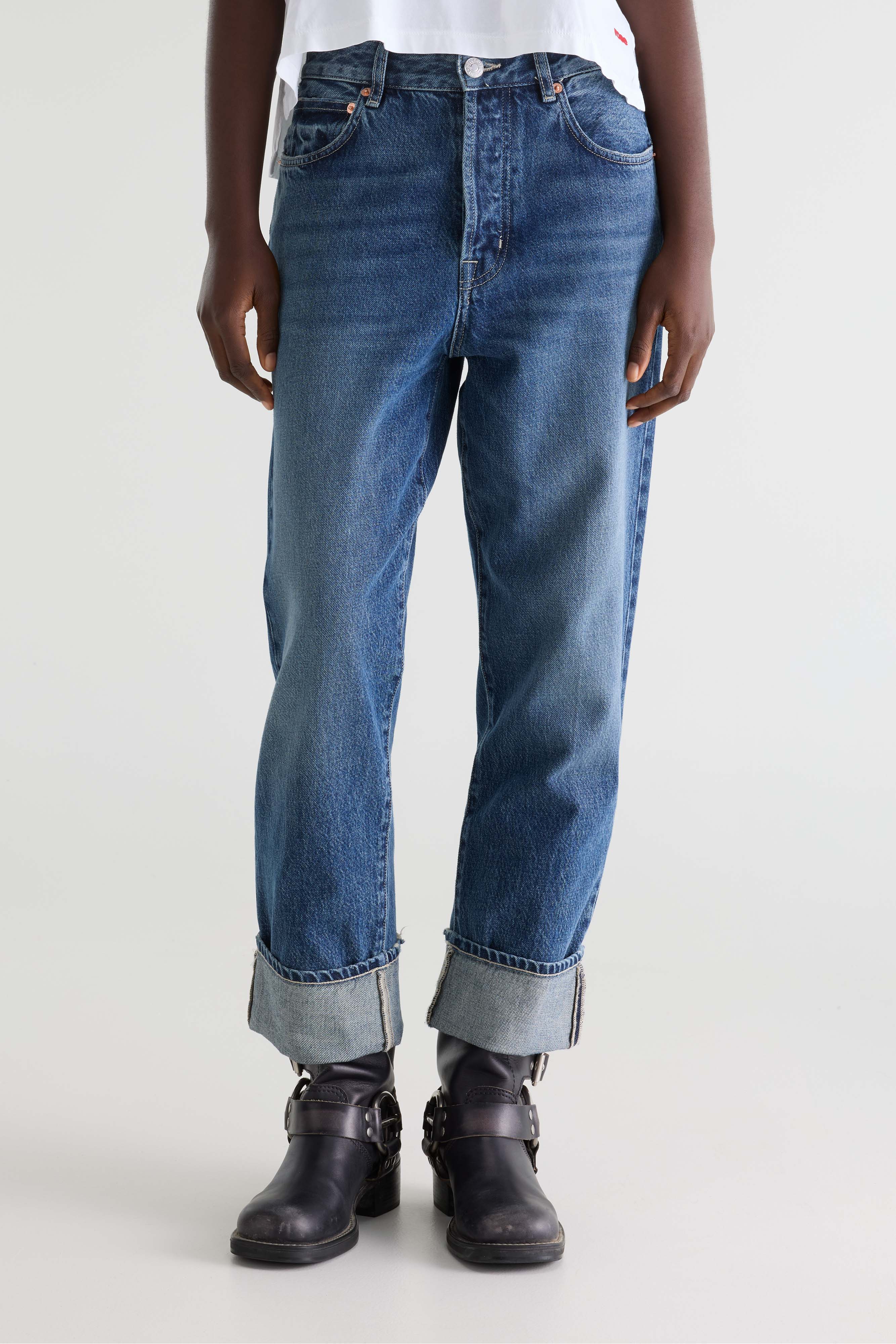 Denim N. 46 wide jeans (252 / W / VINTAGE MD BLUE)