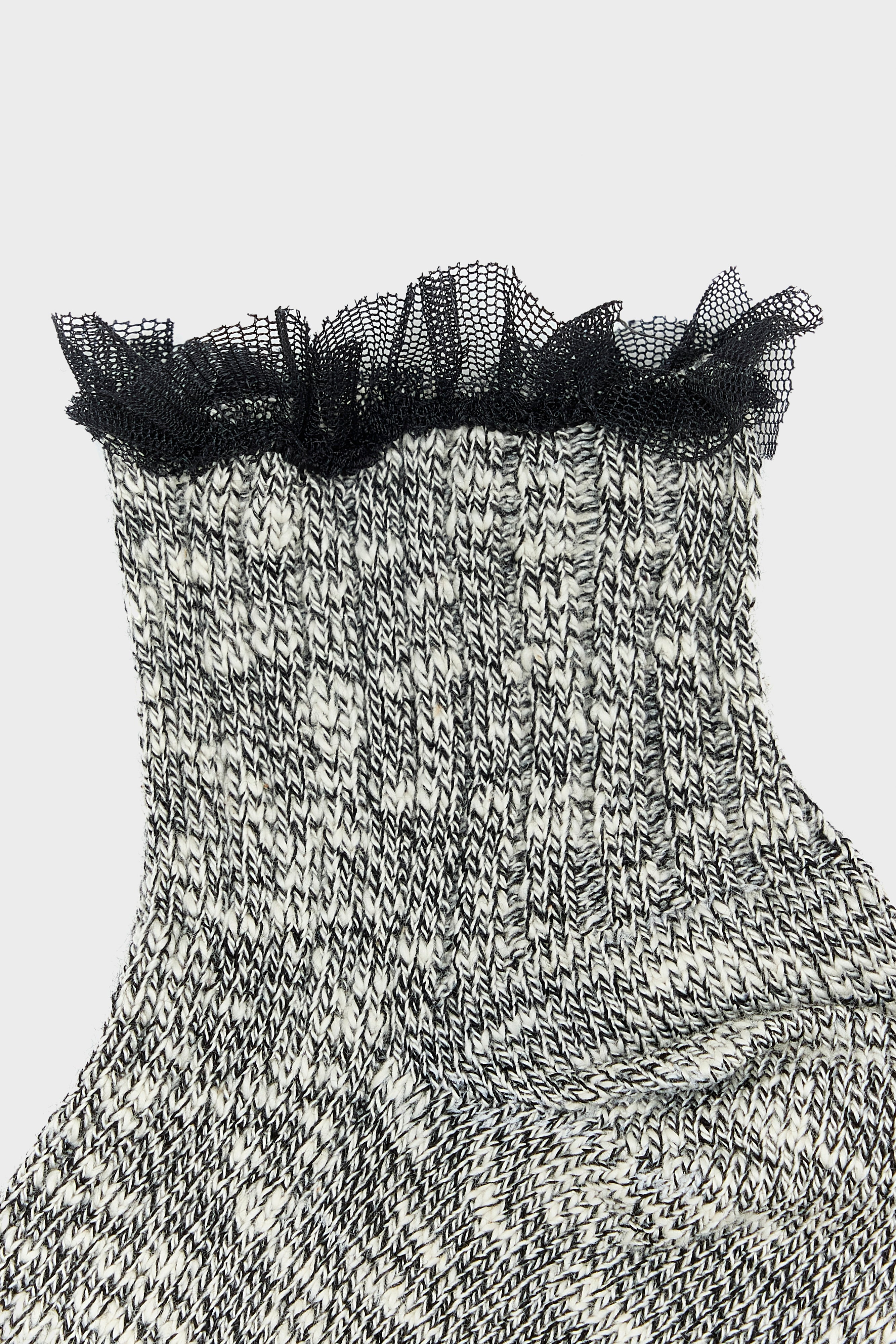 Basoli ankle socks (261 / W / OFF BLACK)