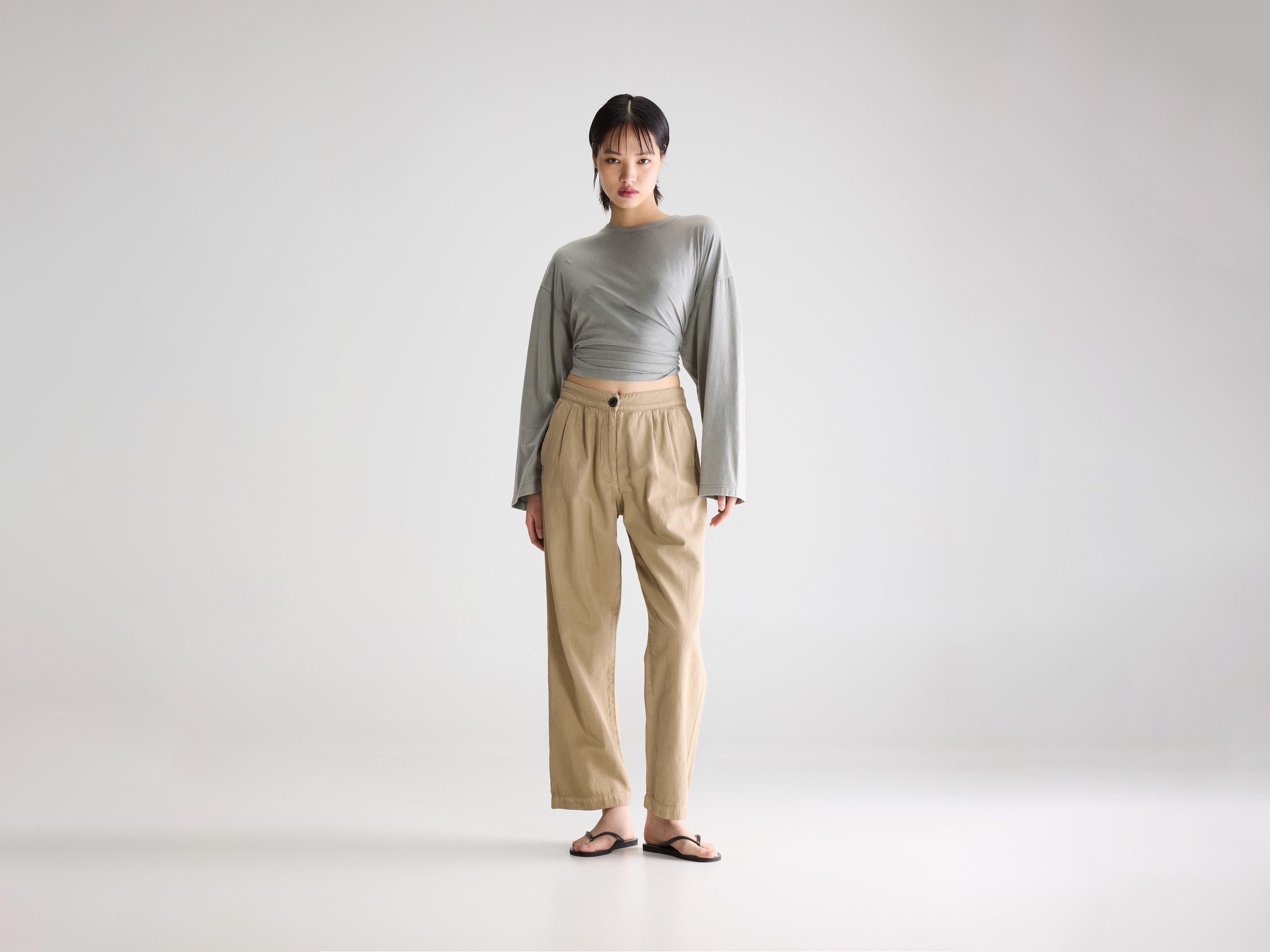 Pillow regular trousers (261 / W / CLAY)