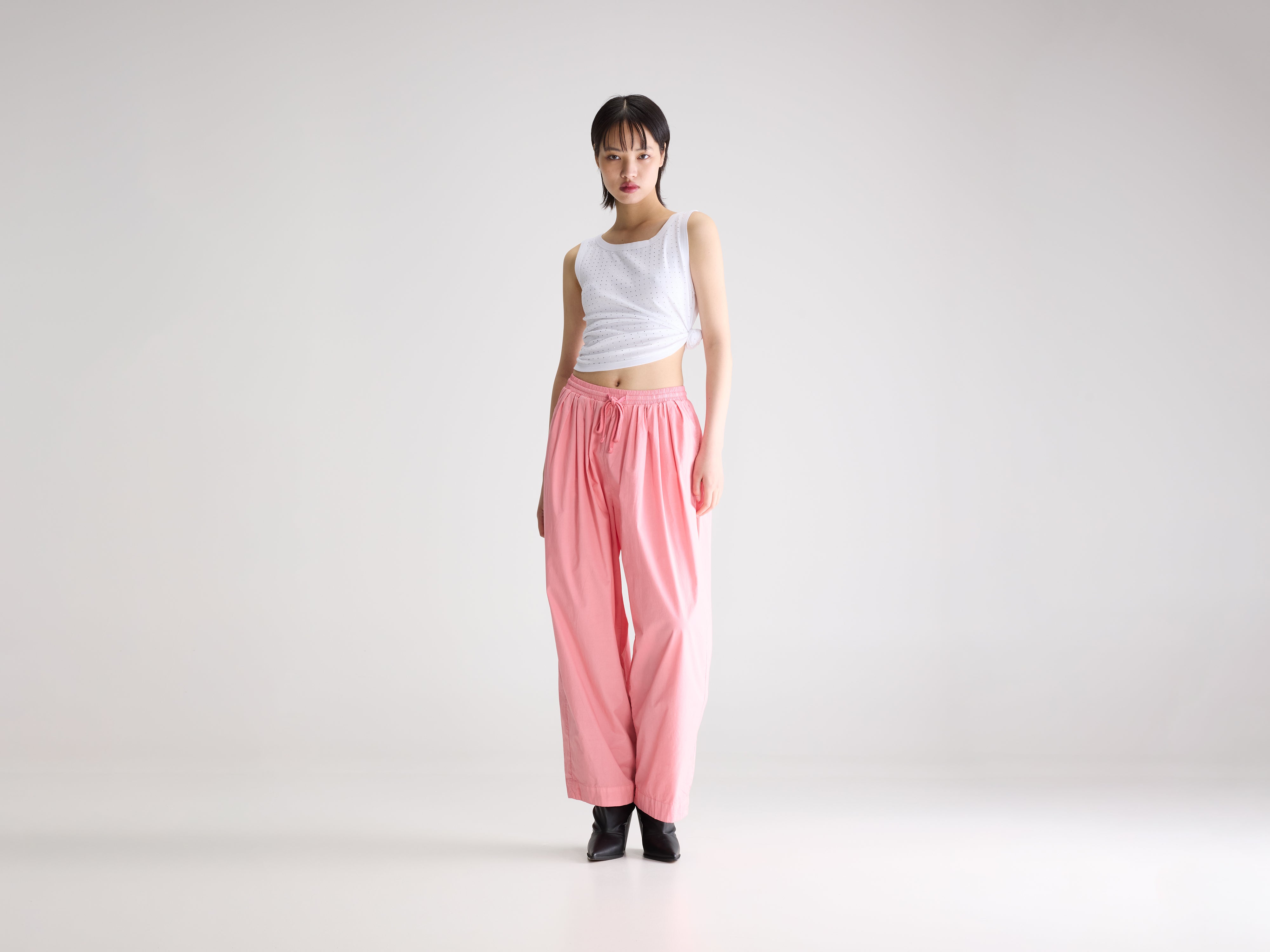 Whisper cropped trousers (261 / W / GERANIUM)