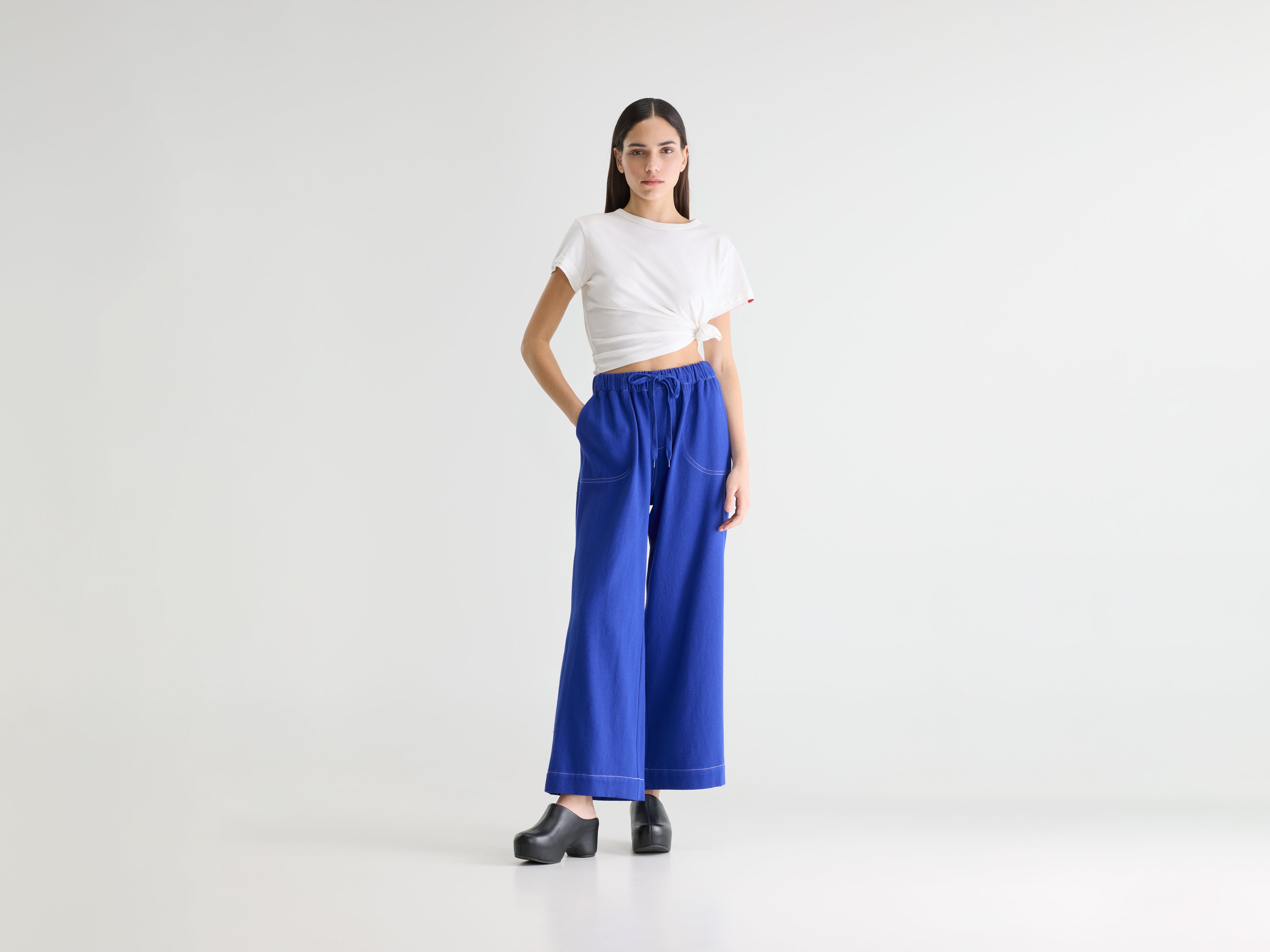 Juna relaxed trousers (261 / W / LAZULI)