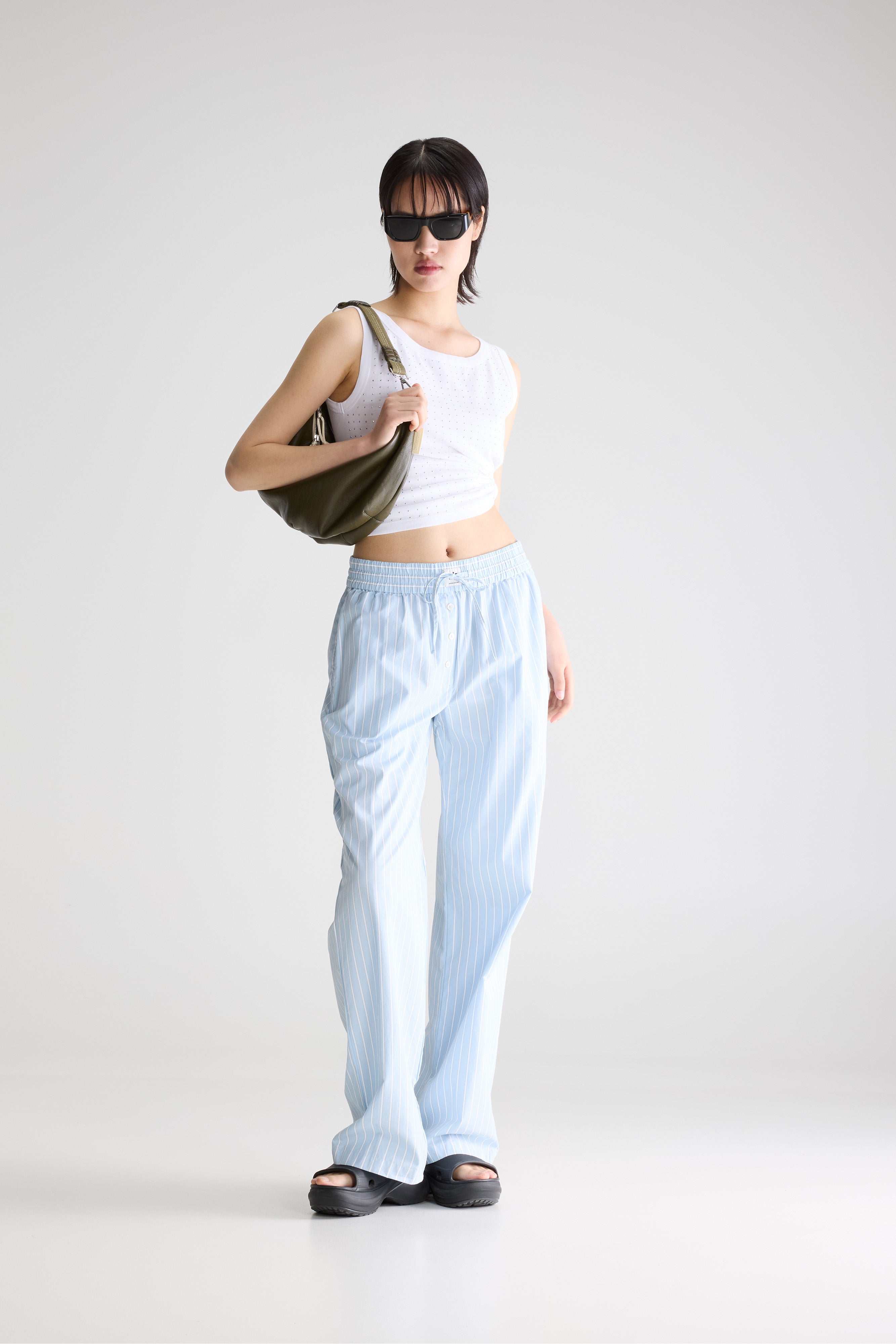 Giolo striped trousers (261 / W / STRIPE R)