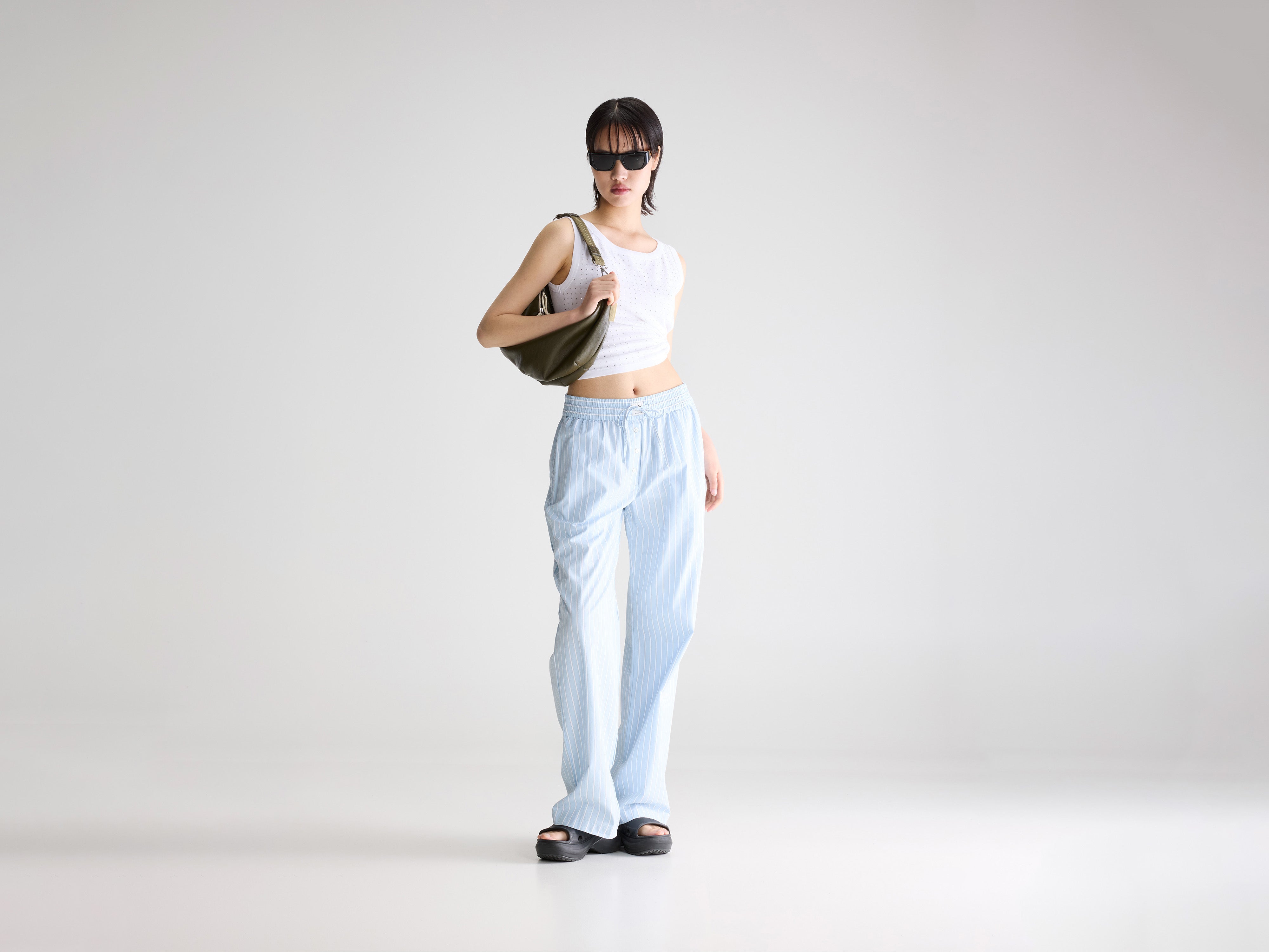Giolo striped trousers (261 / W / STRIPE R)