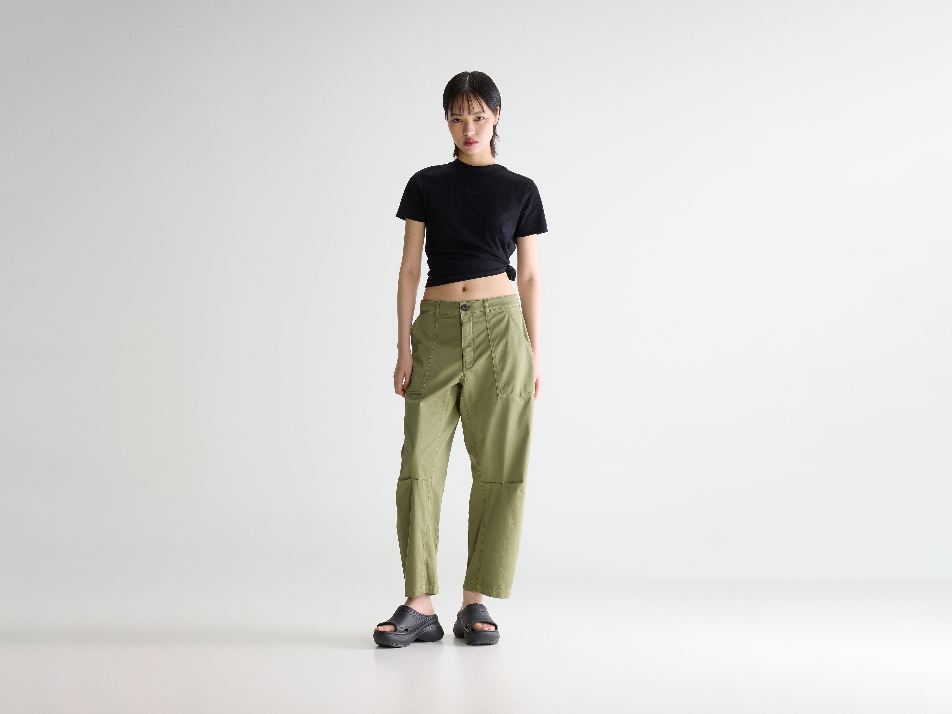 Kiara relaxed trousers (261 / W / BAMBOO)