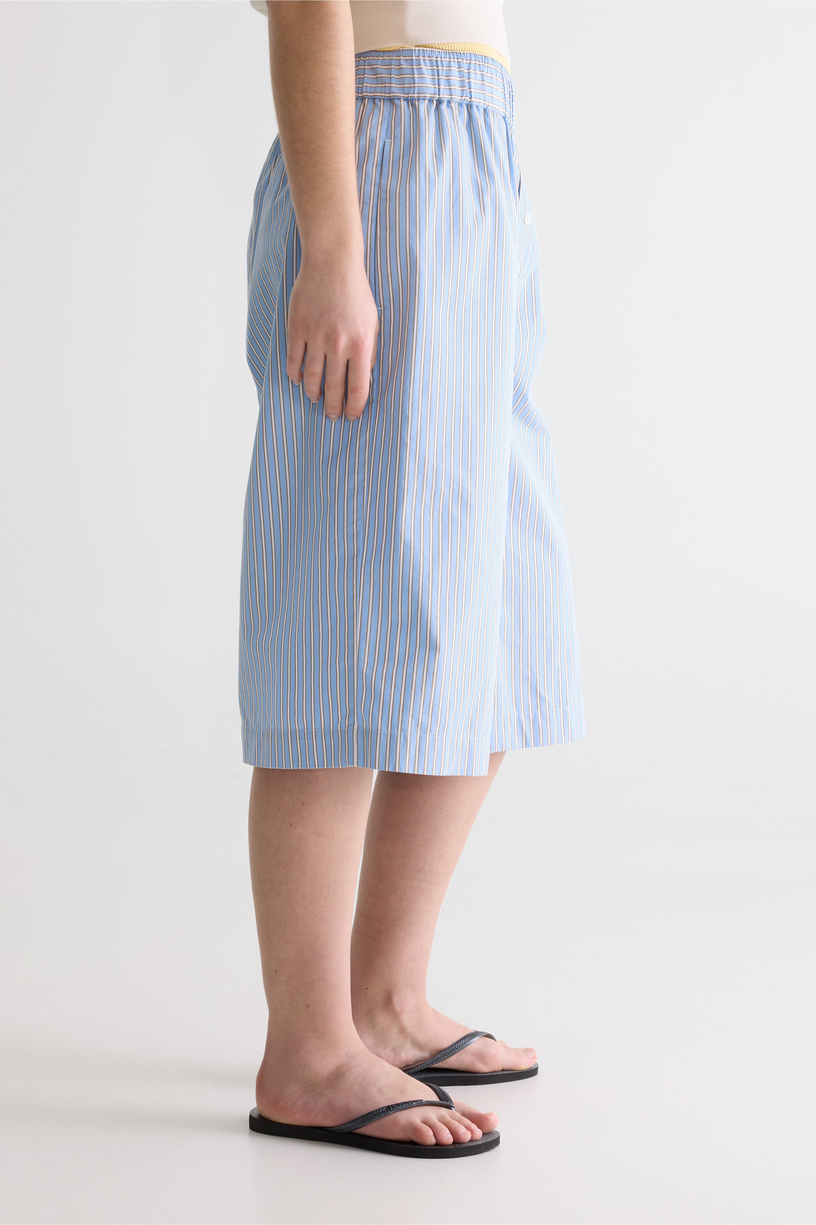 Geena long striped shorts (261 / W / STRIPE B)