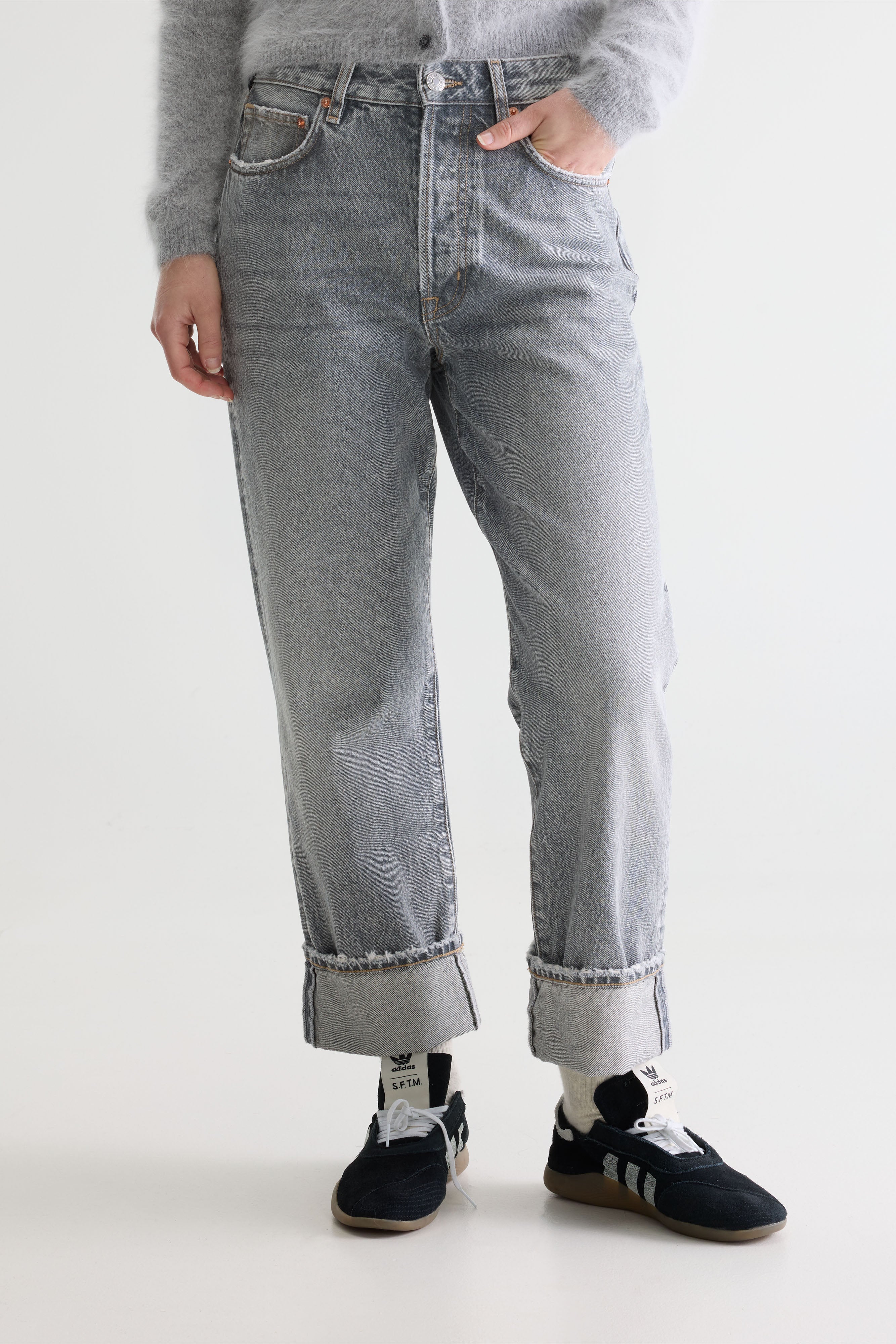 Denim N. 46 wide jeans (261 / W / USED GREY)