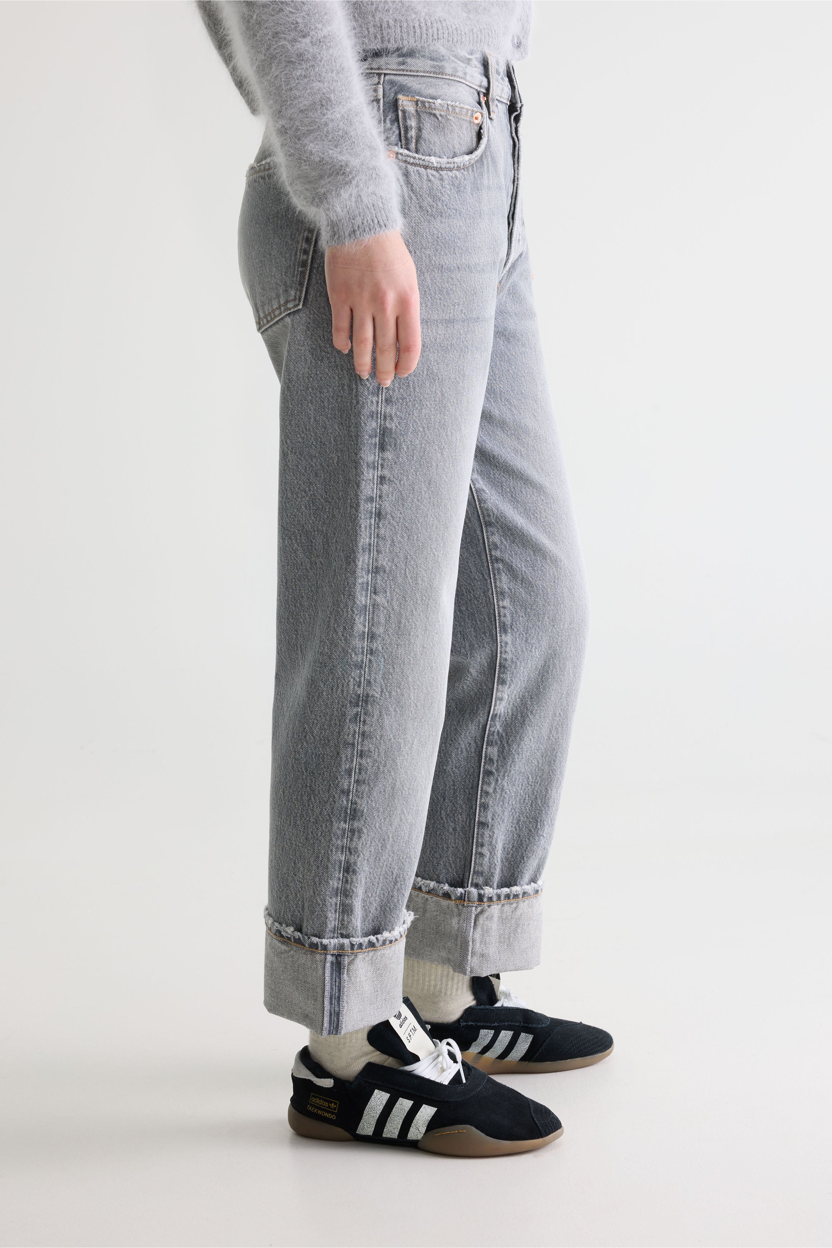 Denim N. 46 wide jeans (261 / W / USED GREY)