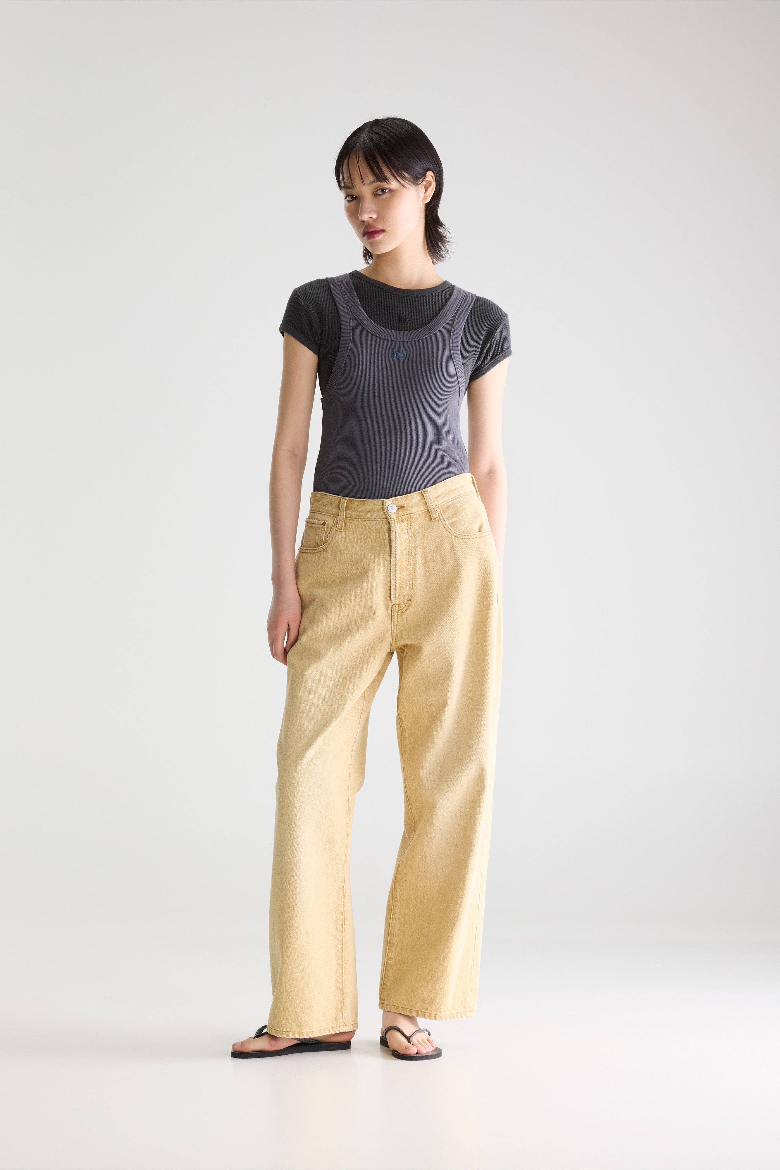 Denim N. 66 loose jeans (261 / W / SAND SNOW)