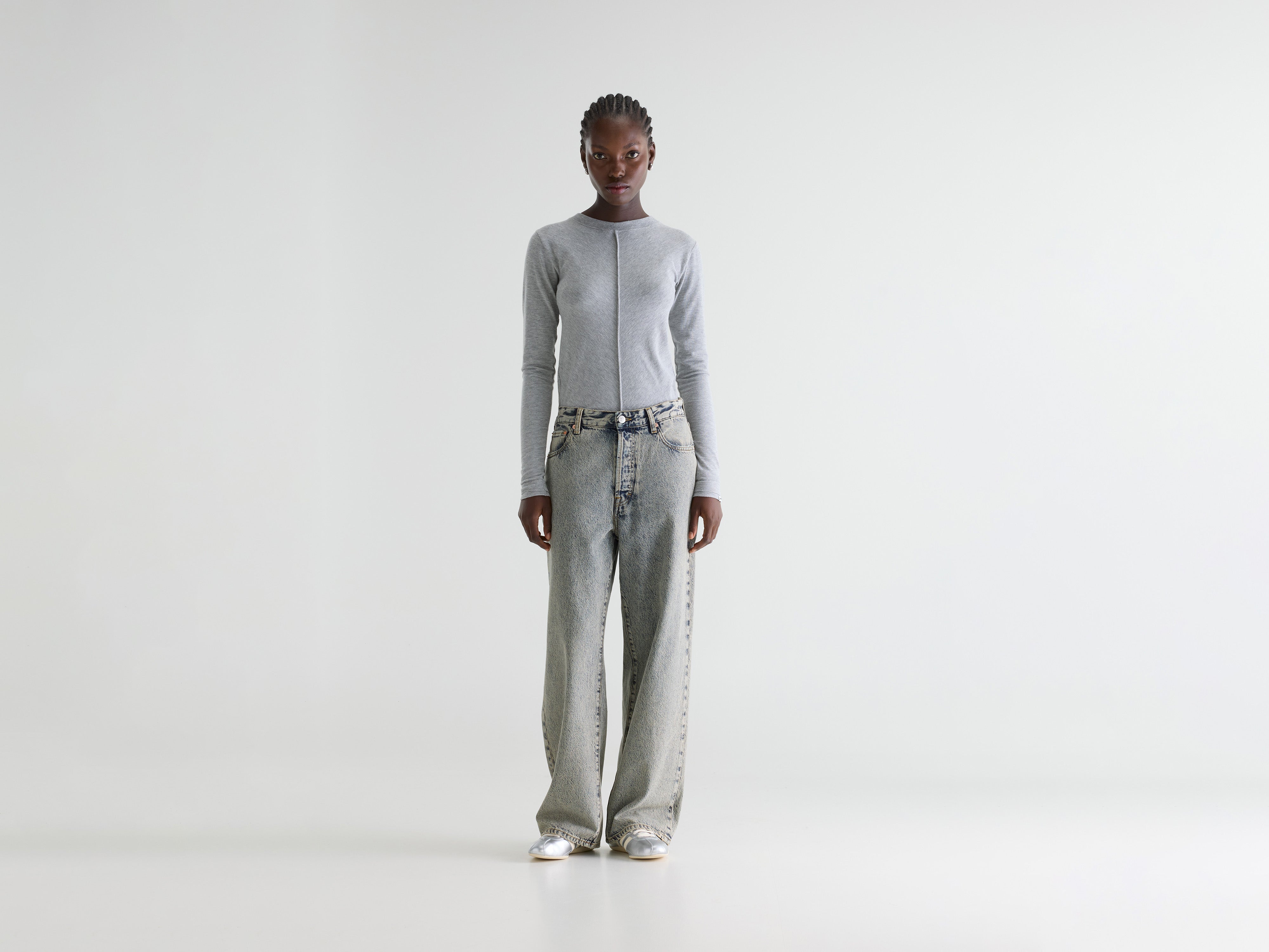 Denim N. 66 loose jeans (261 / W / DIRTY BLUE)
