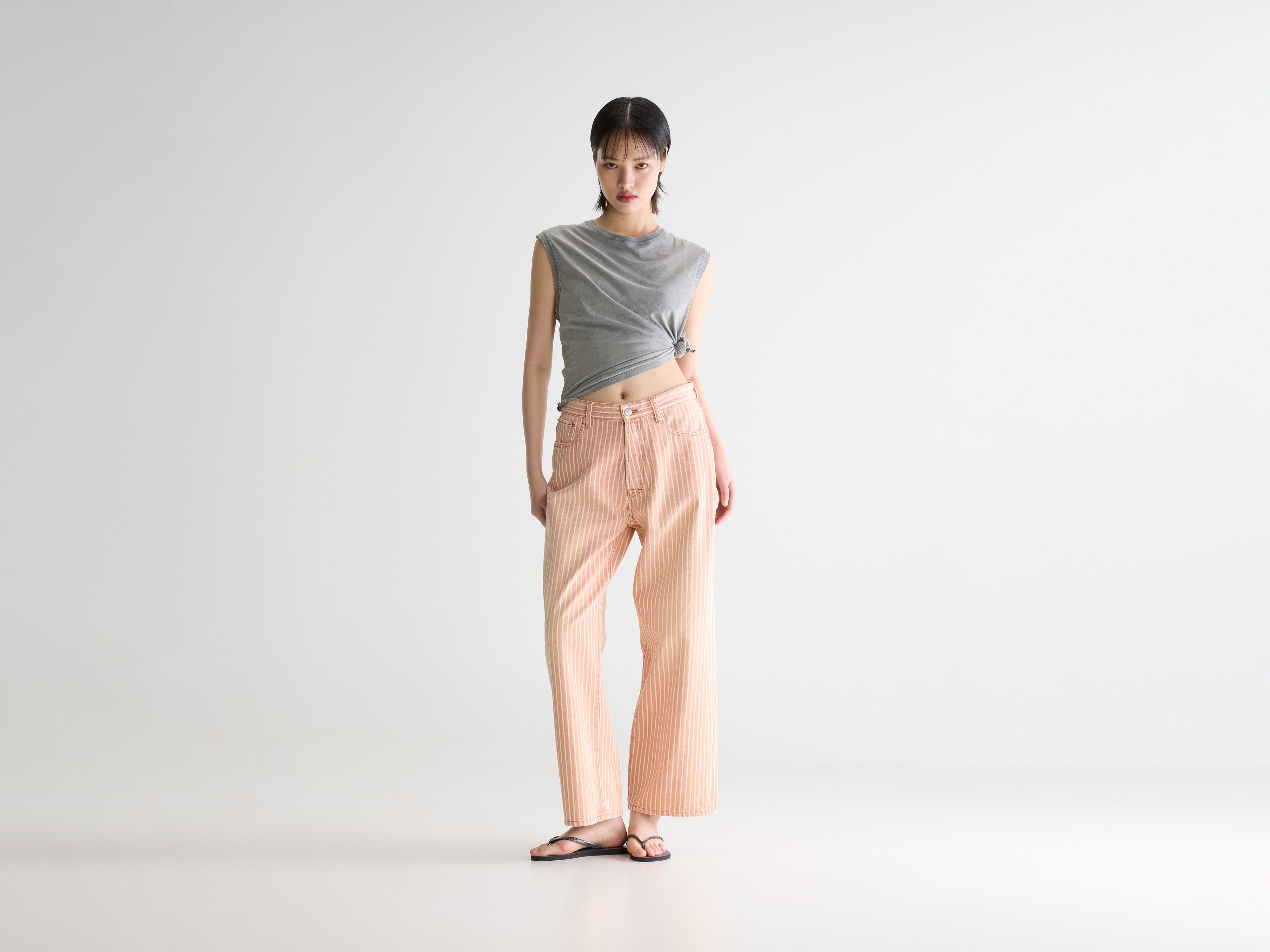 Denim N. 66 loose jeans (261 / W / STRIPE E)