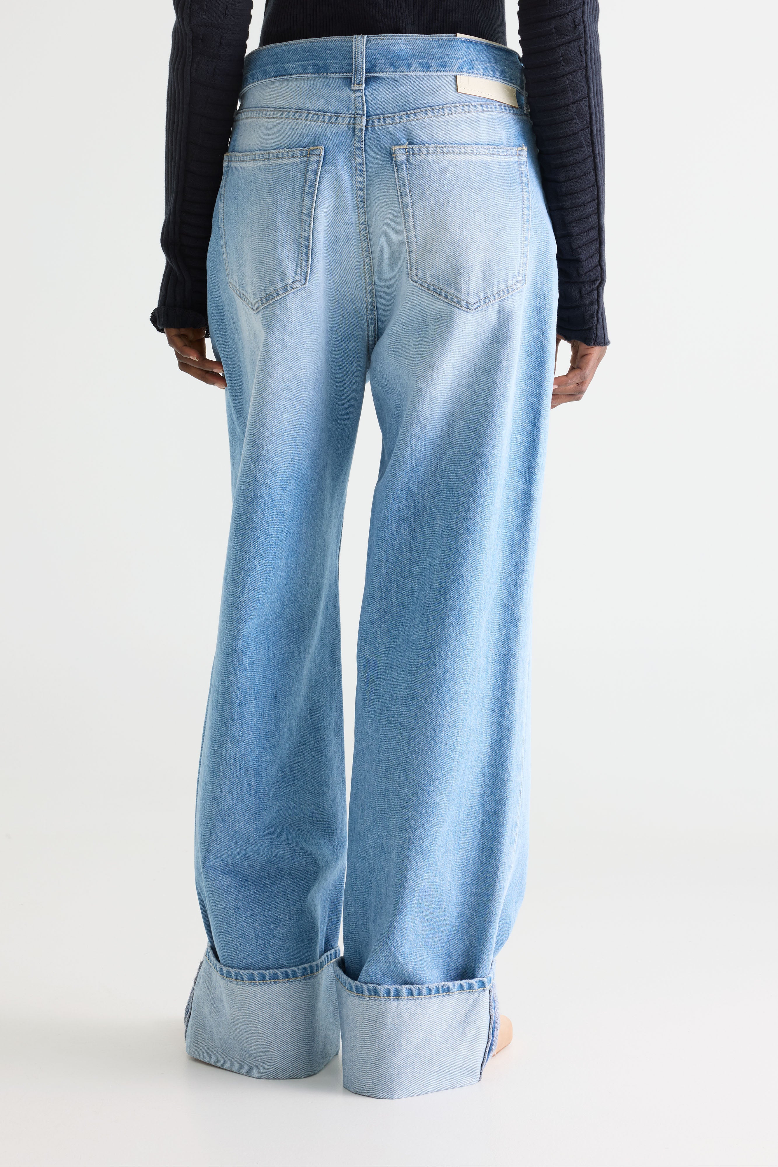 Denim N. 67 losse jeans (261 / W / USED LT BLUE)