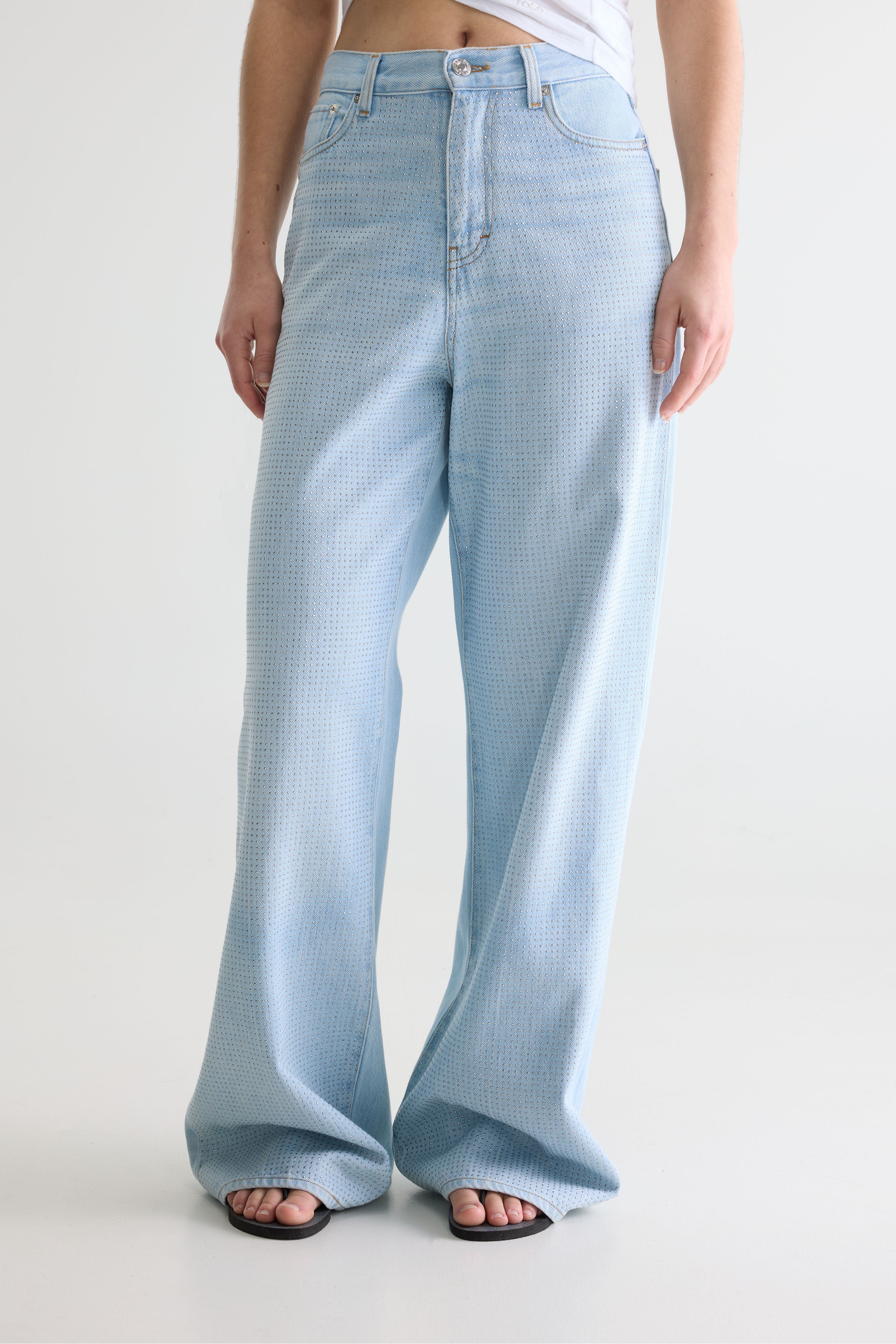 Denim N. 64 wide jeans (261 / W / BLEACH)