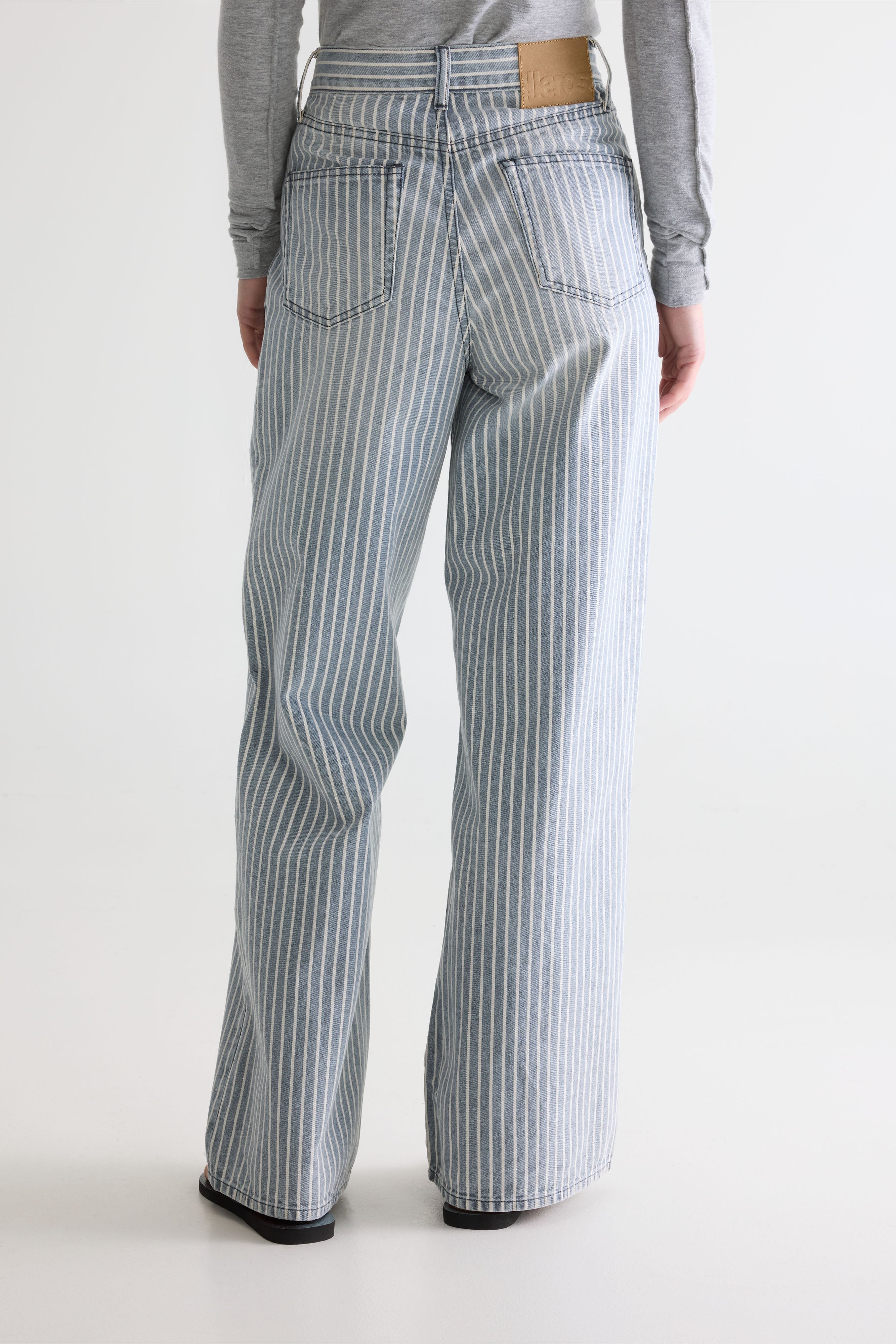 Denim N. 64 wide jeans (261 / W / STRIPE A)