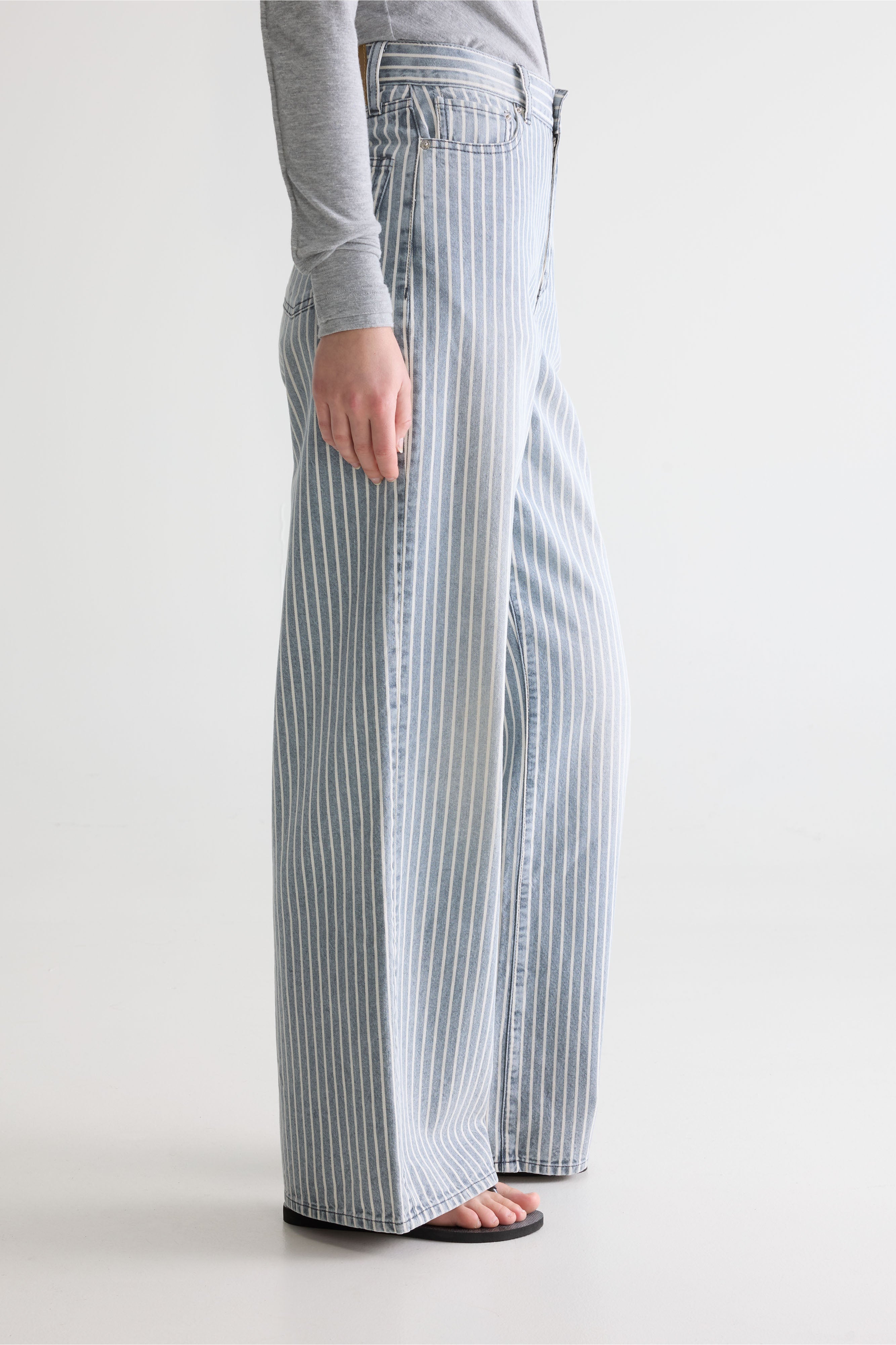 Denim N. 64 wide jeans (261 / W / STRIPE A)