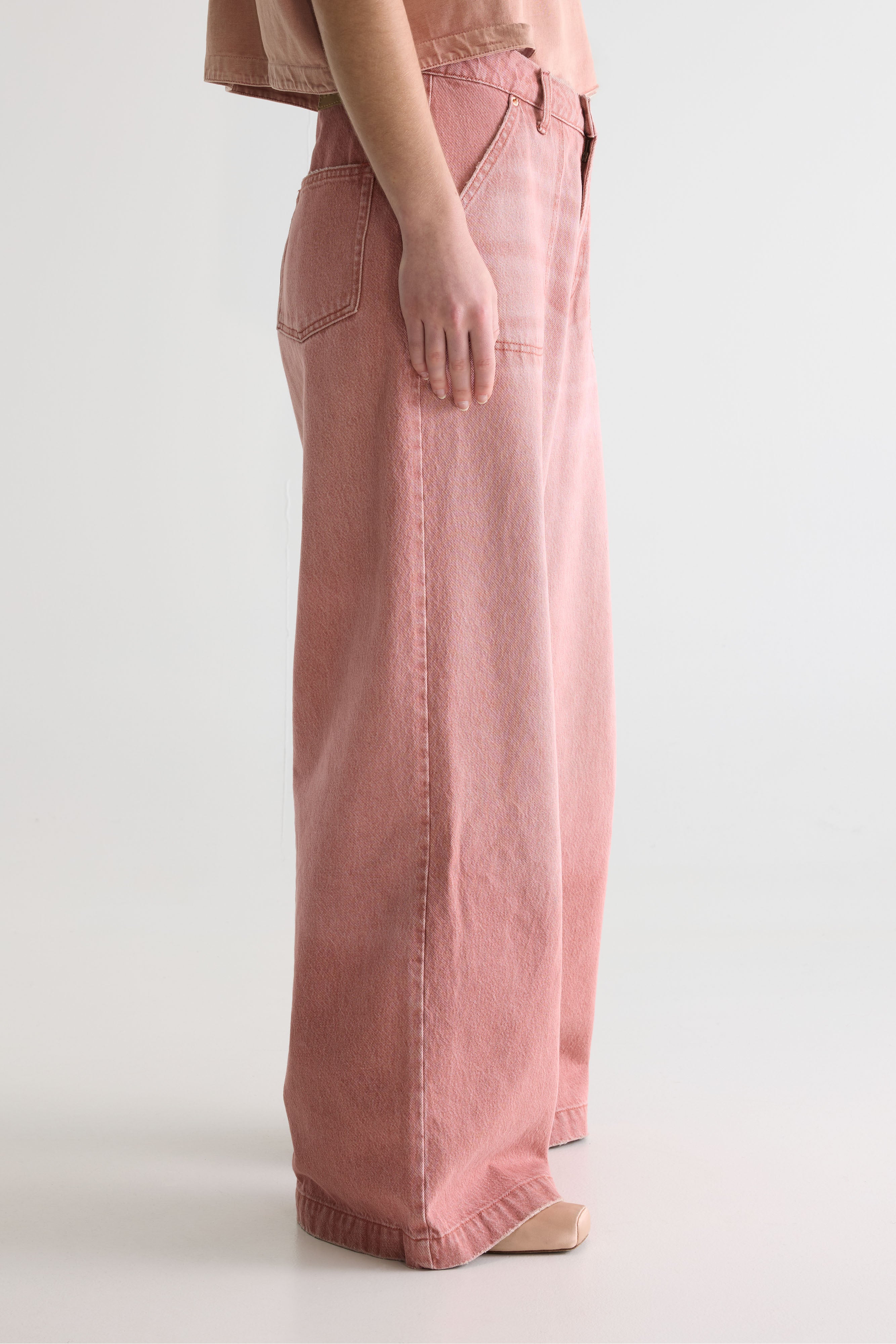 Denim N. 62 wide jeans (261 / W / RED CLAY SNOW)