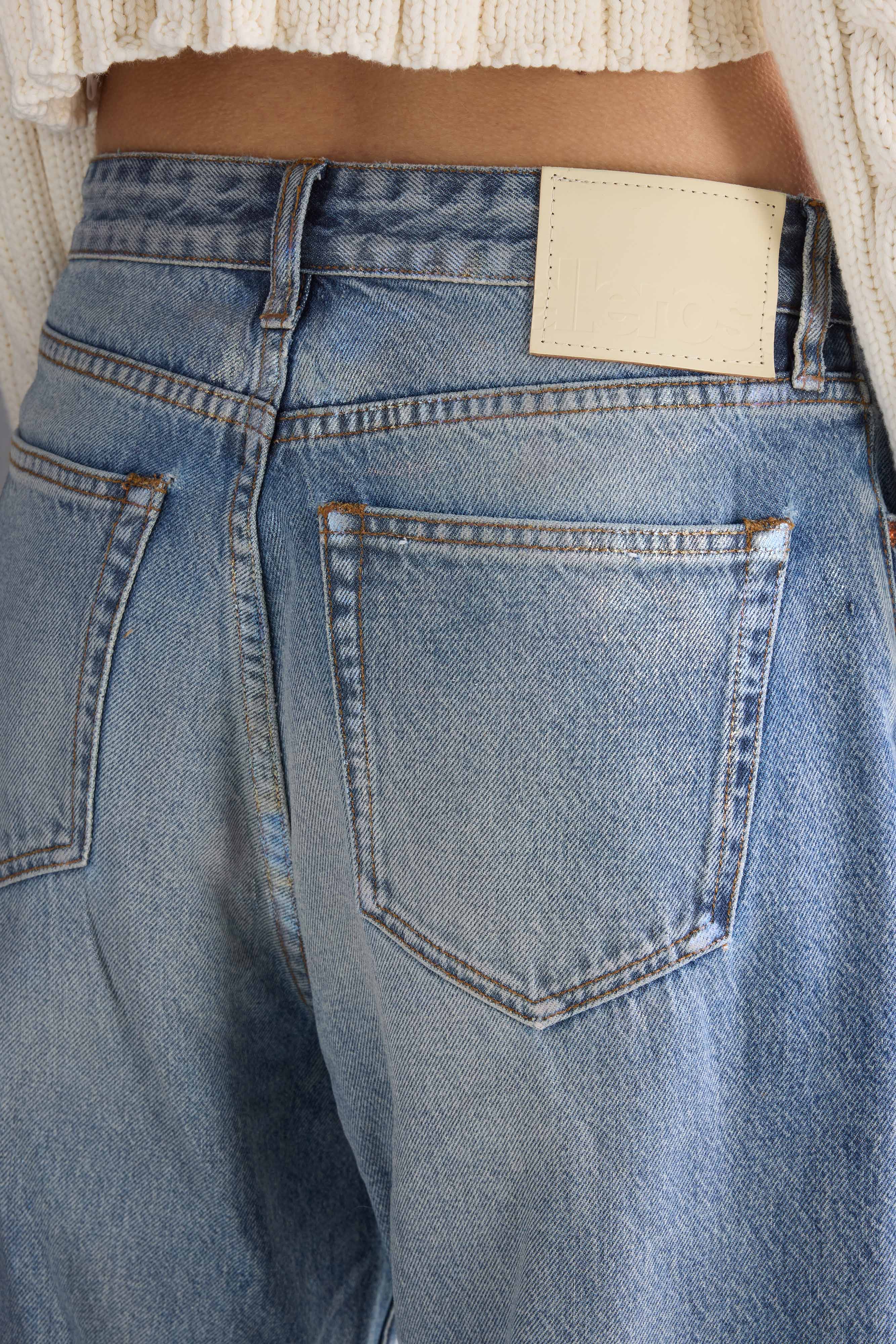 Denim N. 66 jean ample (261 / W / USED OPALE BLUE)