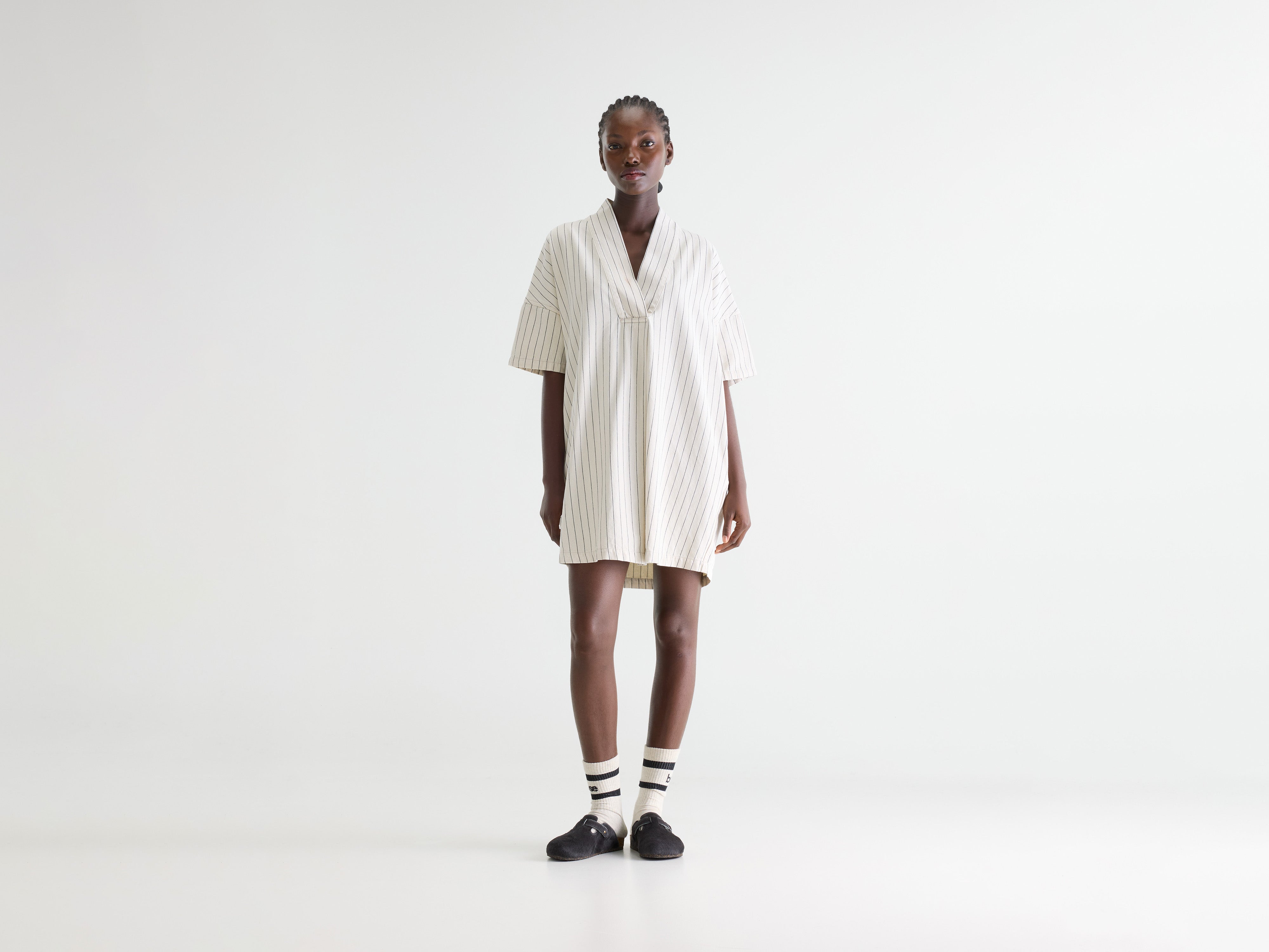 Pax denim dress (261 / W / STRIPE A)