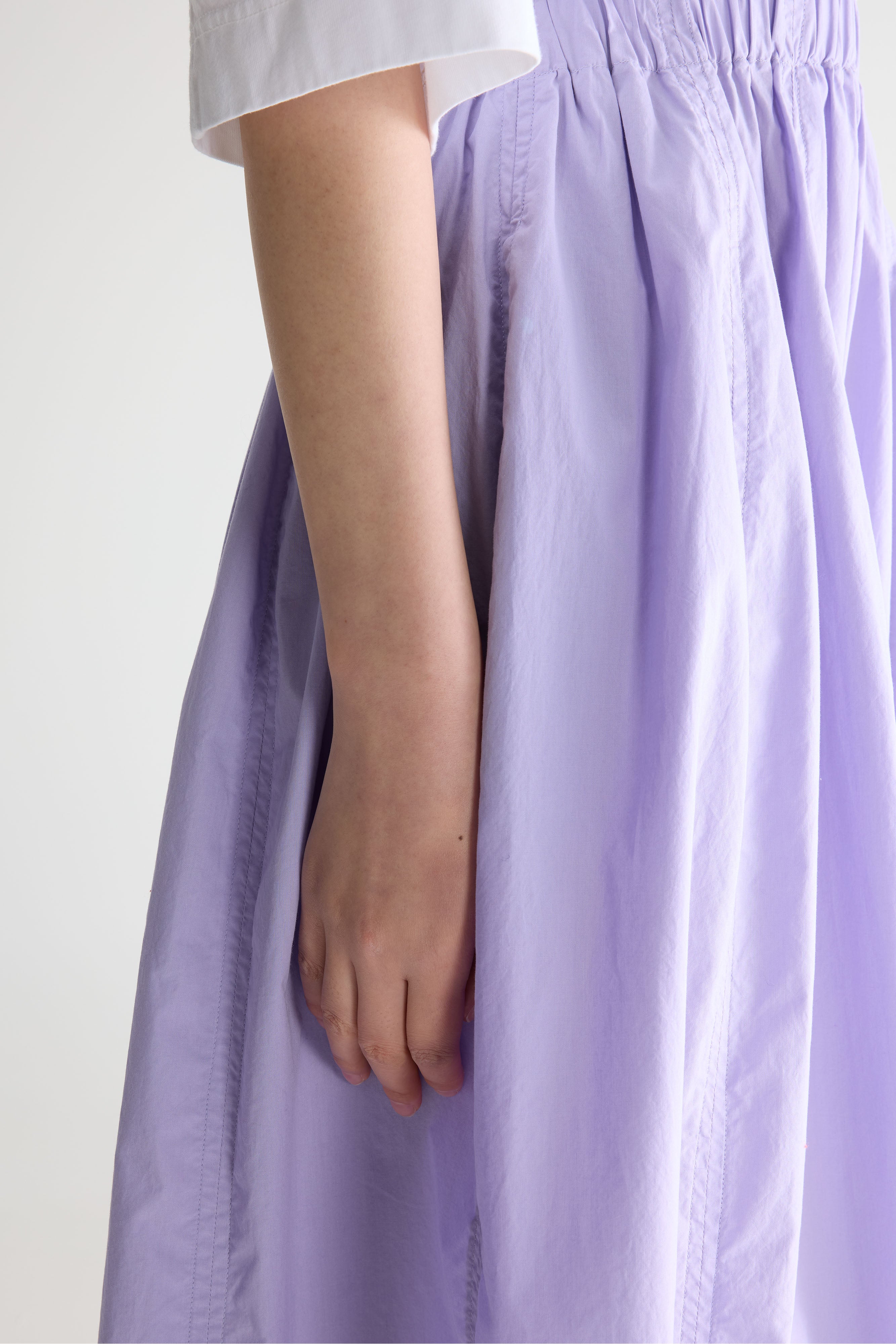 Cinley midi skirt (261 / W / IRIS)