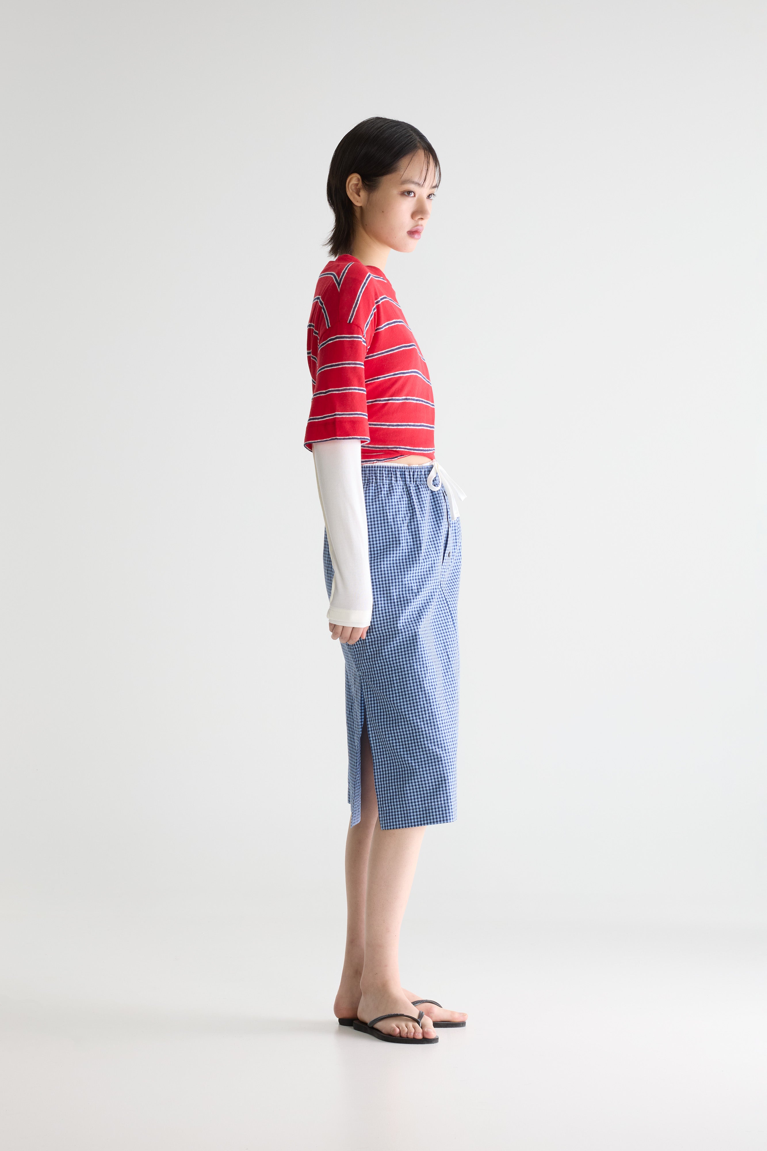 Sarina midi skirt (261 / W / CHECK A)
