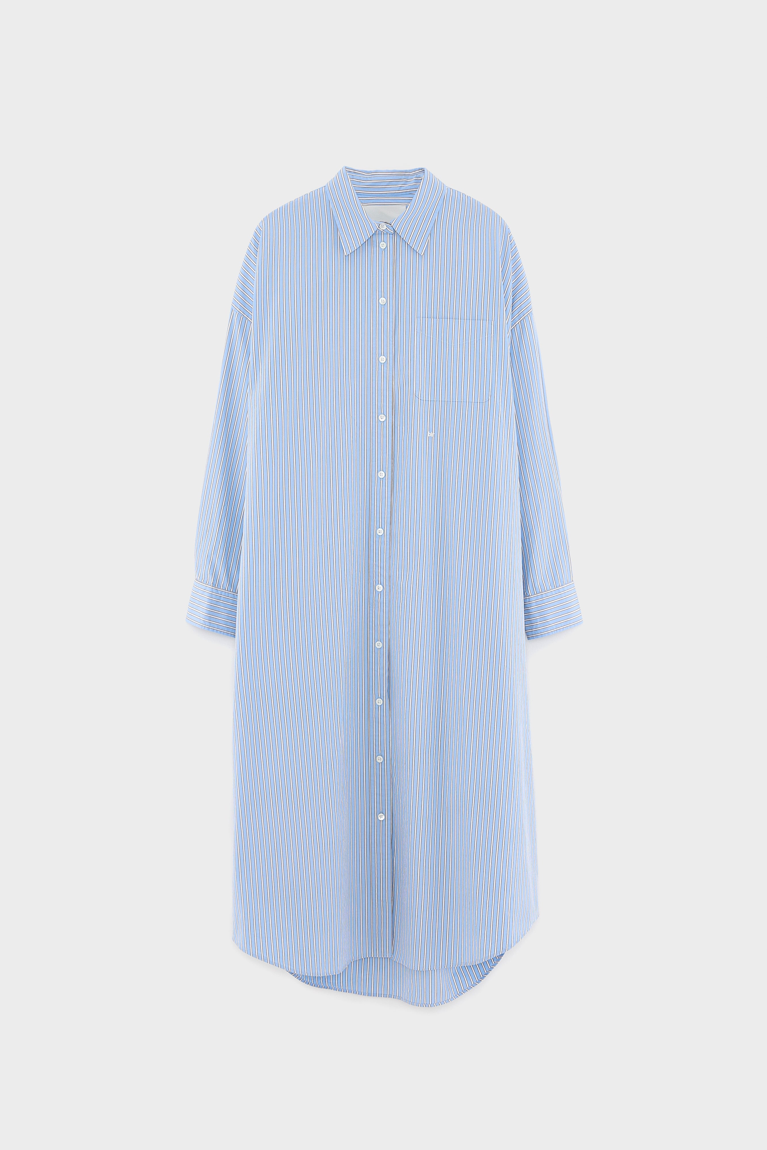 Robe-chemise longue Ginnie (261 / W / STRIPE B)