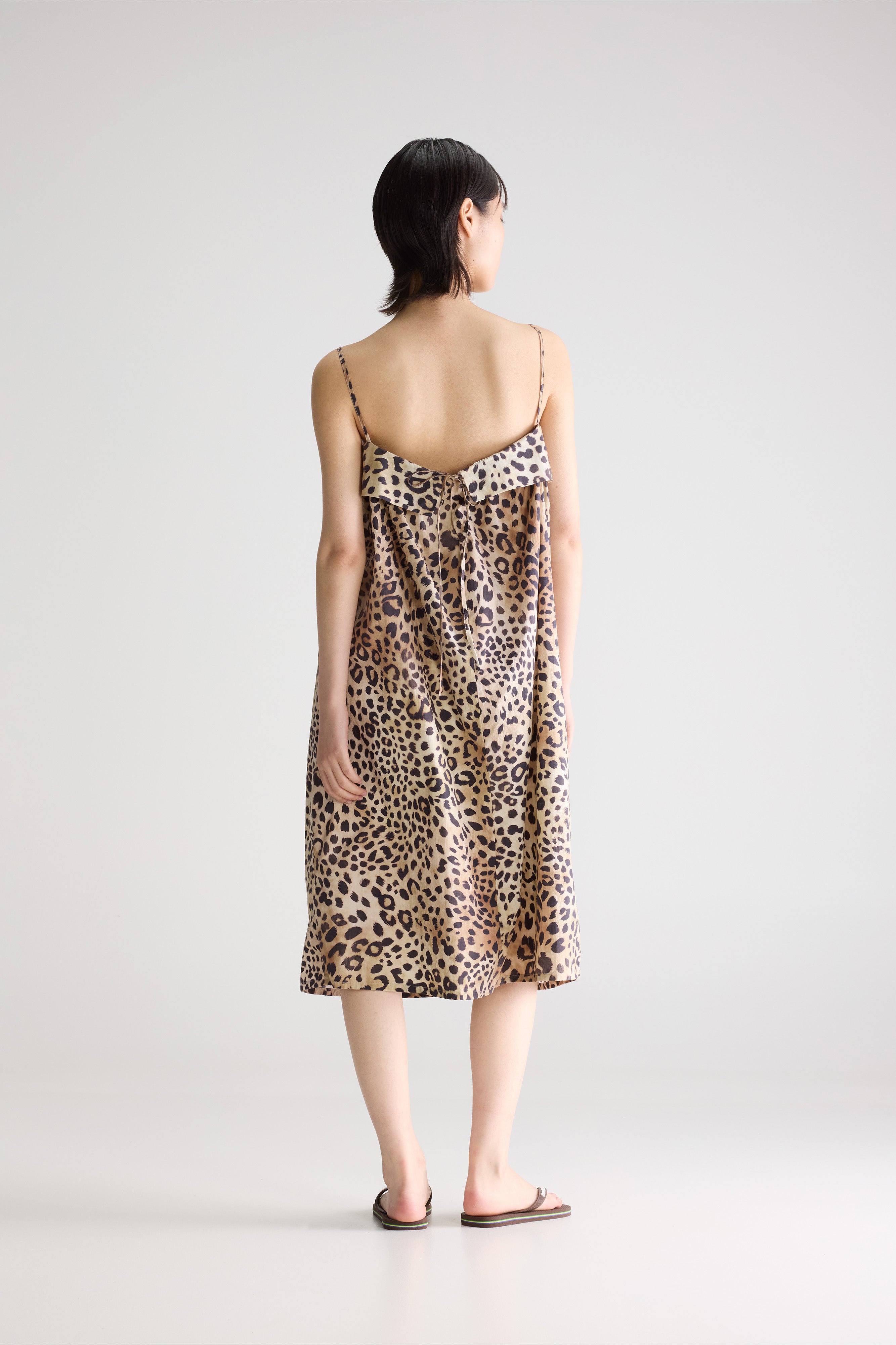 Tokyo leopard midi dress (261 / W / COMBO A)