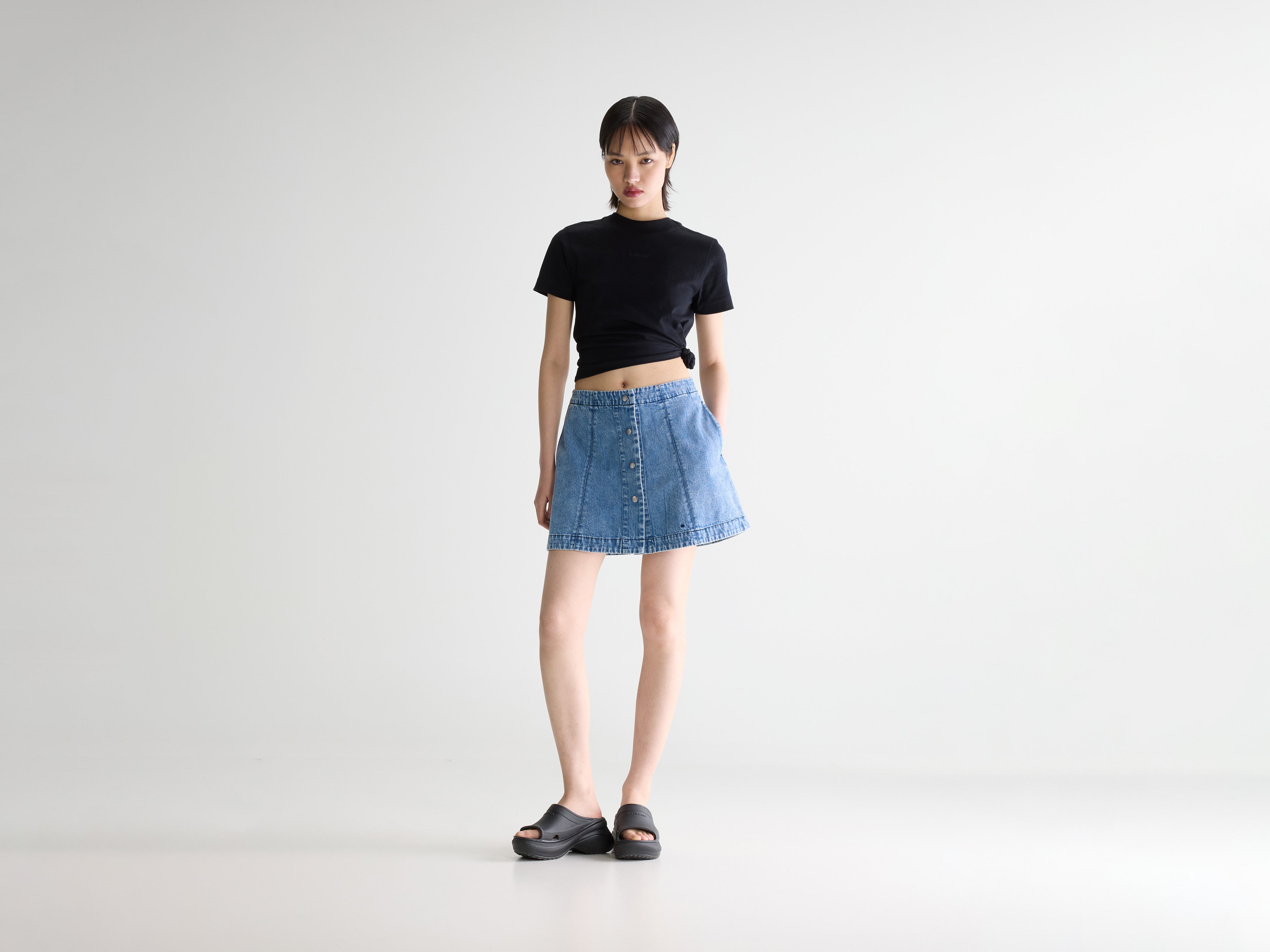 Heliaj denim minirok (261 / W / VINTAGE)