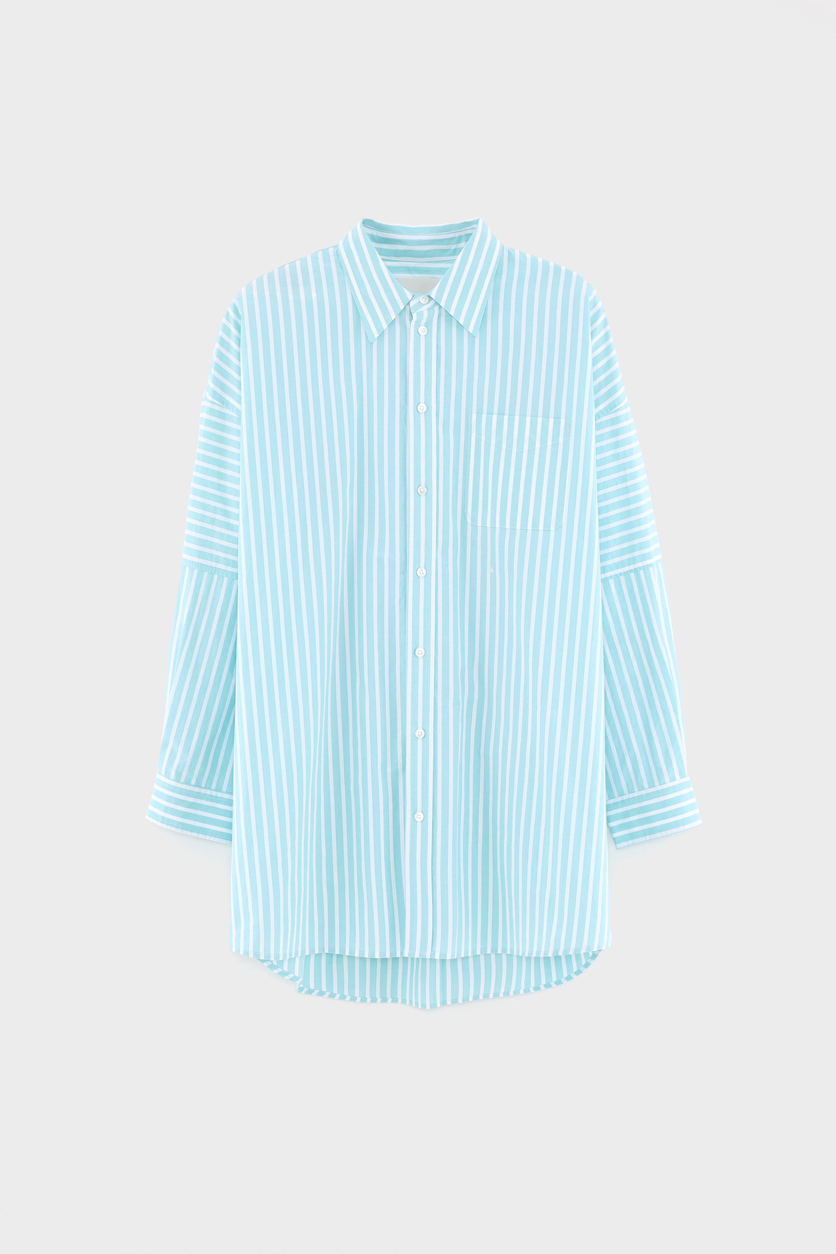 Jinner gestreepte hemdjurk (261 / W / STRIPE A)