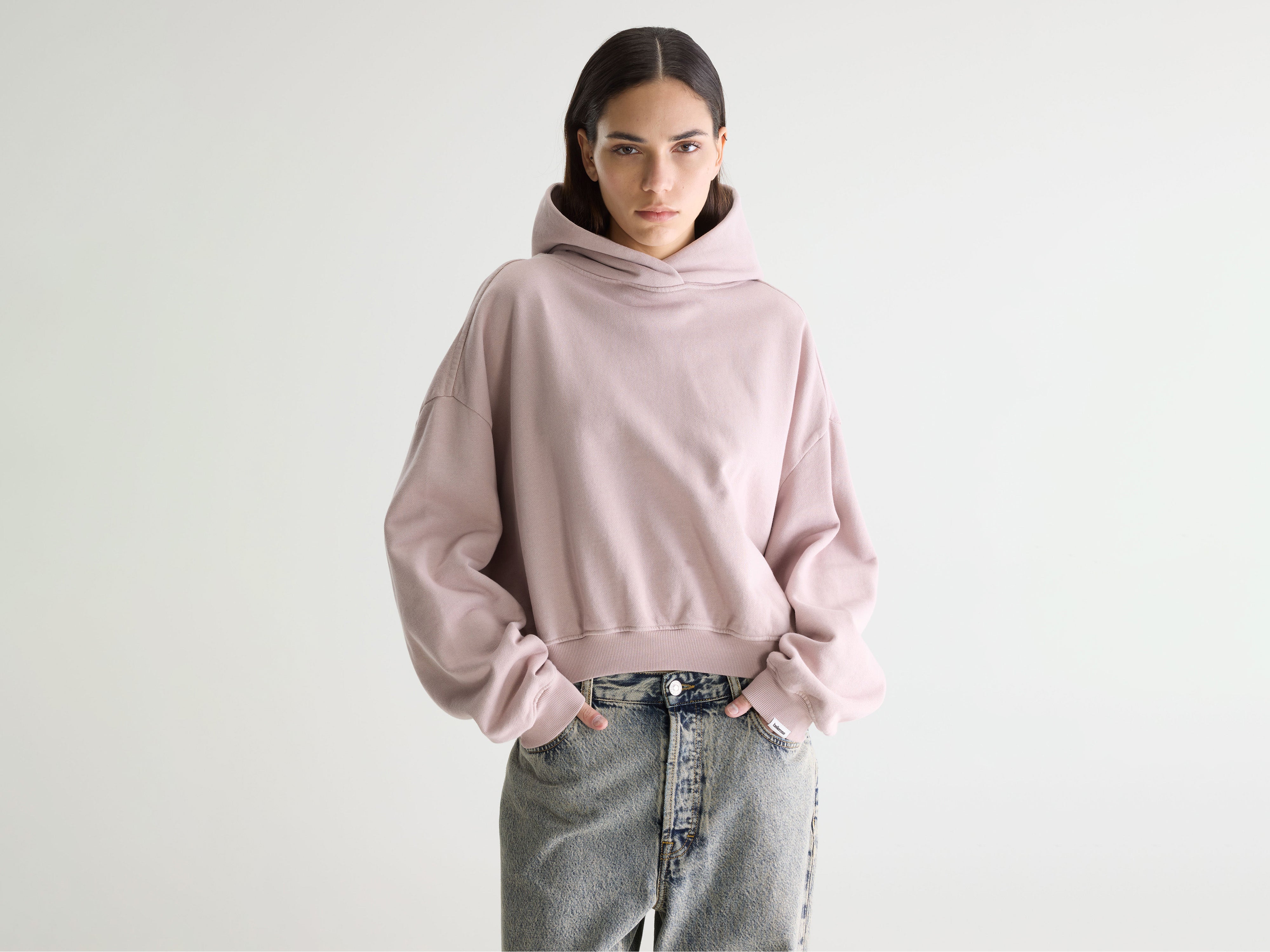 Fliss hooded sweatshirt (261 / W / CLOUD)