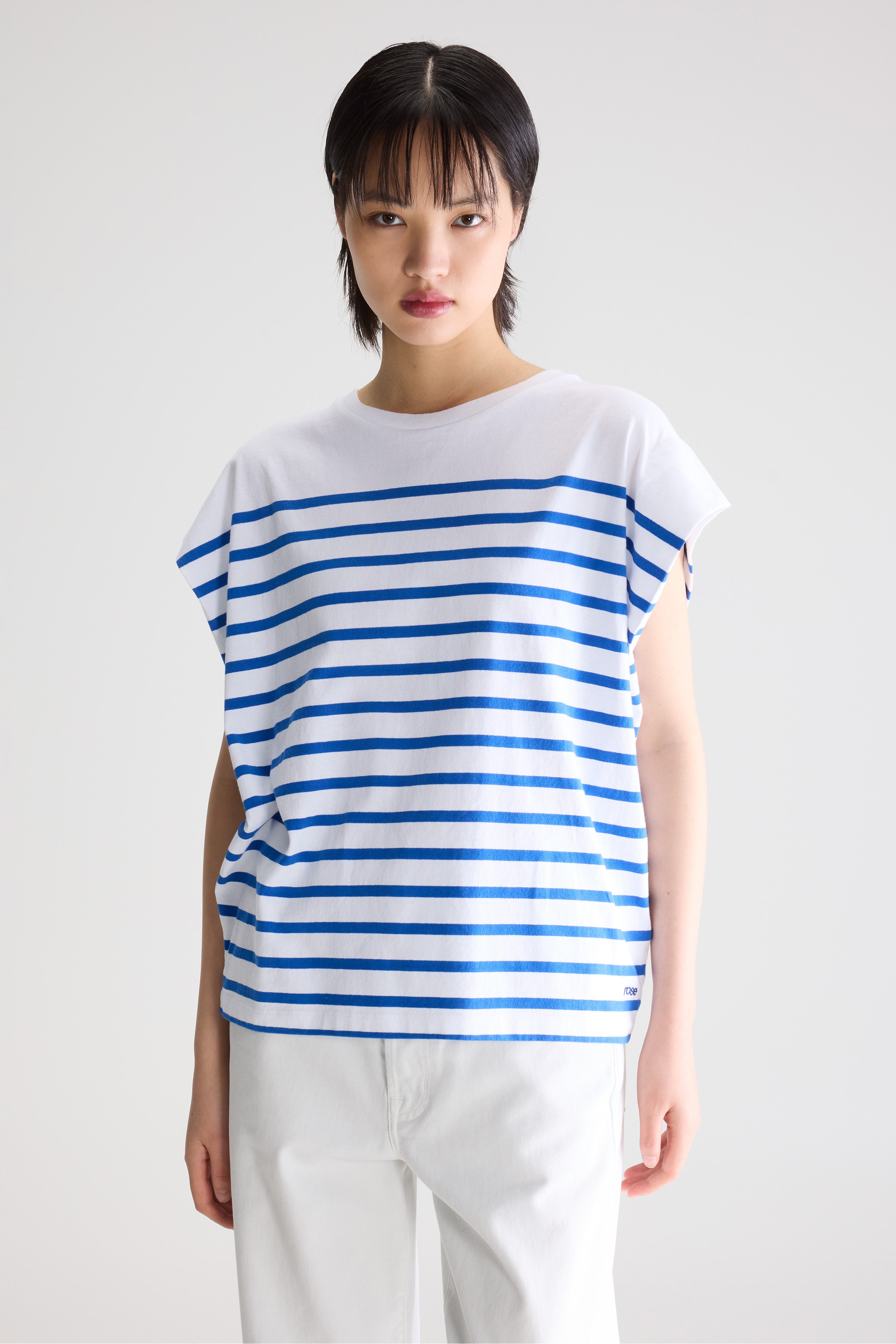 Vice sleeveless t-shirt (261 / W / STRIPE A)
