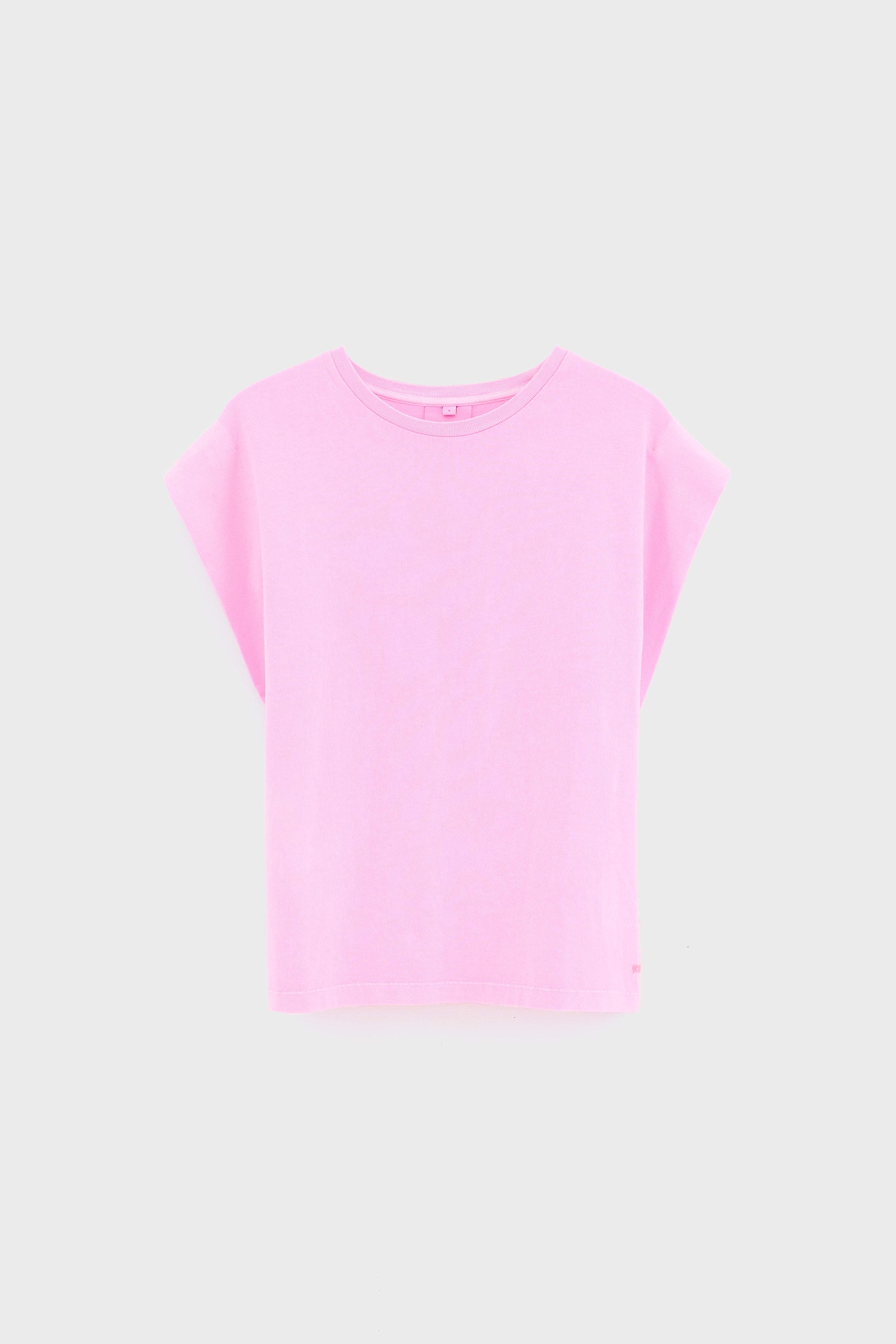 Vice sleeveless t-shirt (261 / W / FLUO PINK)
