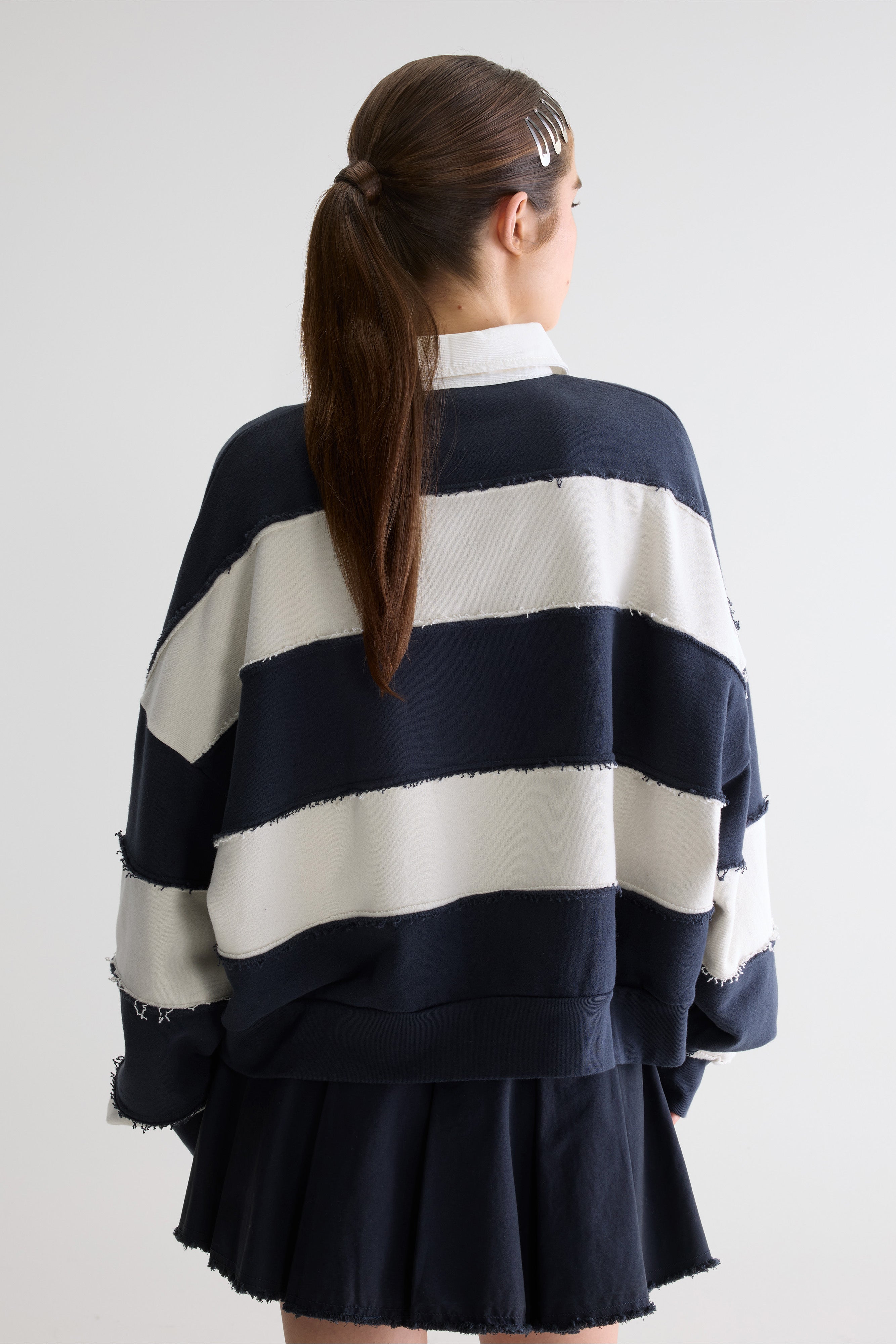 Furen striped rugby sweatshirt (261 / W / COMBO A)